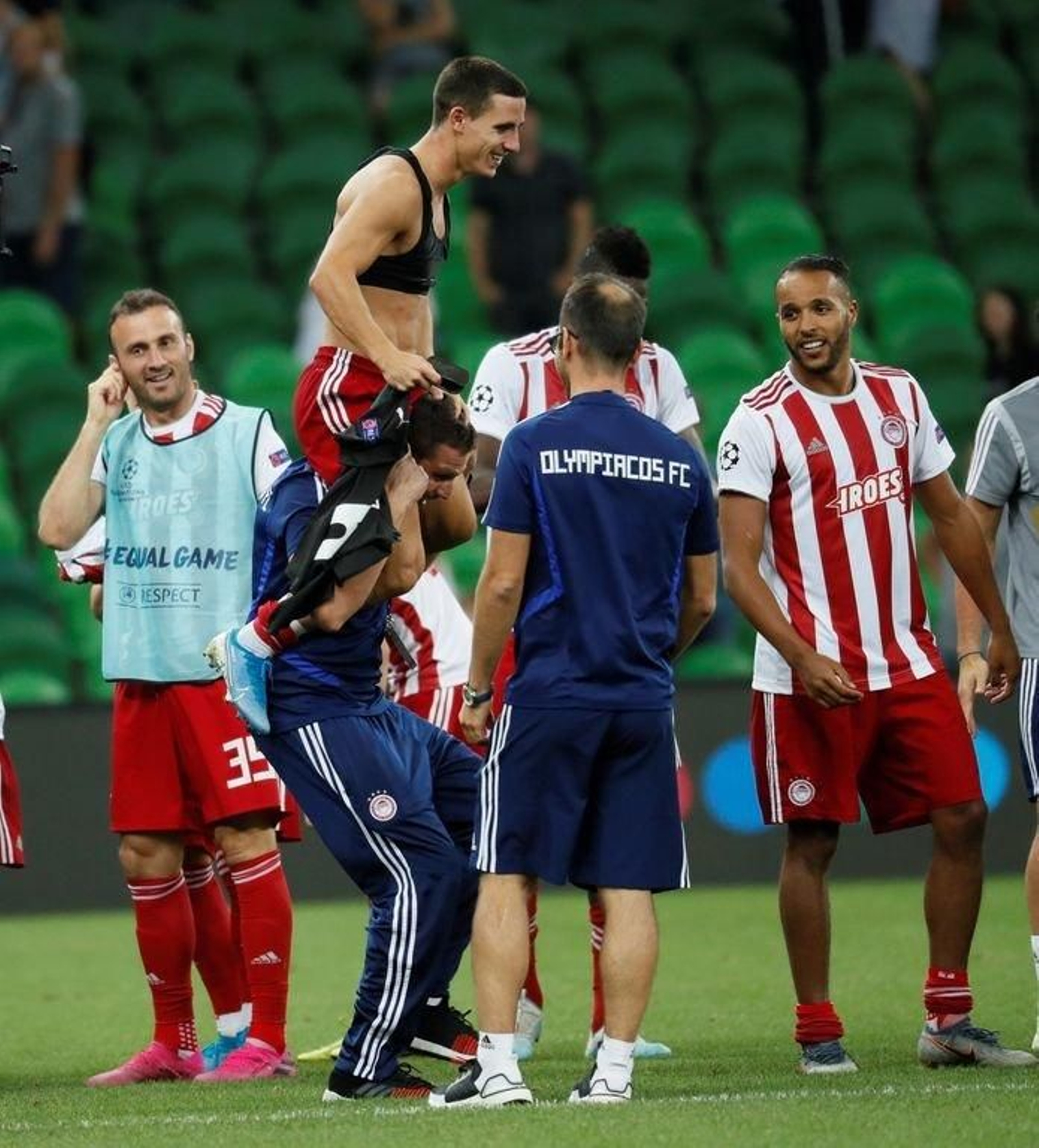 El Olympiacos se clasificó el pasado martes para la fase de grupos.