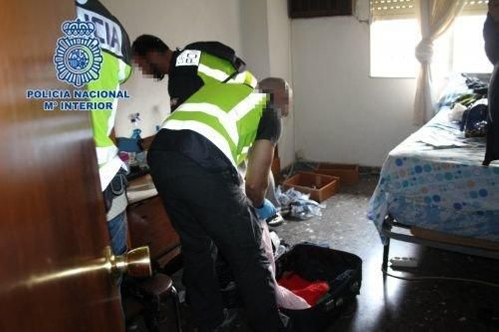 Una de las operaciones  policiales llevadas a cabo en 2016 que desmanteló una red de proxenetas.