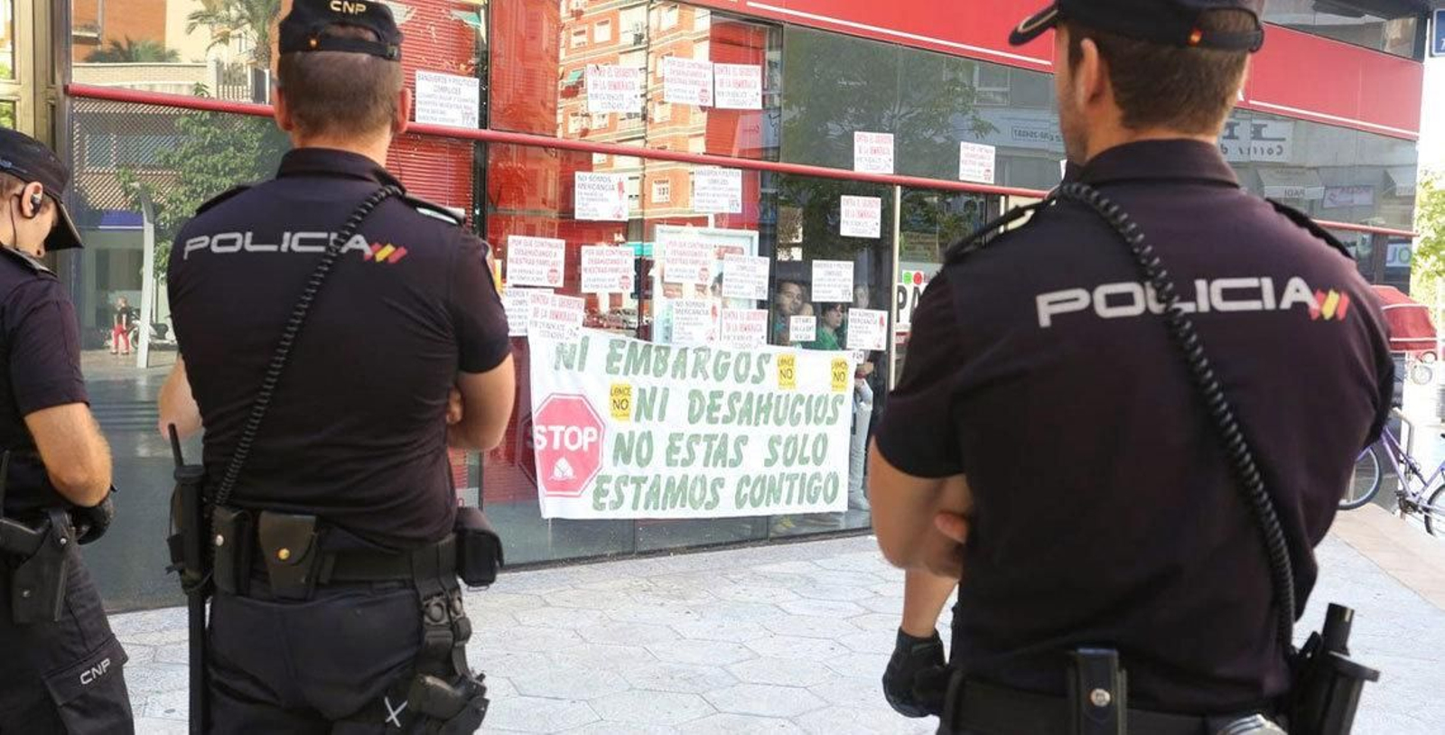 Miembros de la Policía Nacional.