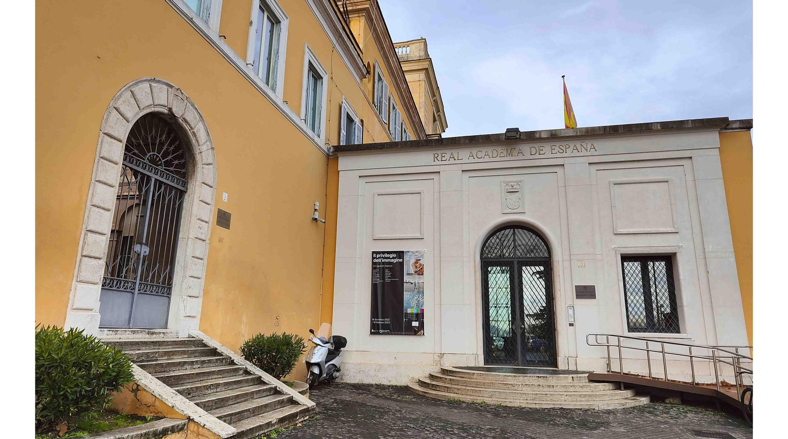 Exposiciones, actuaciones, conciertos, representaciones de teatro, cine, danza y títeres, además de conferencias, talleres y debates servirán para celebrar este año el 150 aniversario de la creación de la Real Academia de España en Roma, que incluso tendrá su propio stand en ARCO, la feria del arte de Madrid. EFE/ Álvaro Padilla