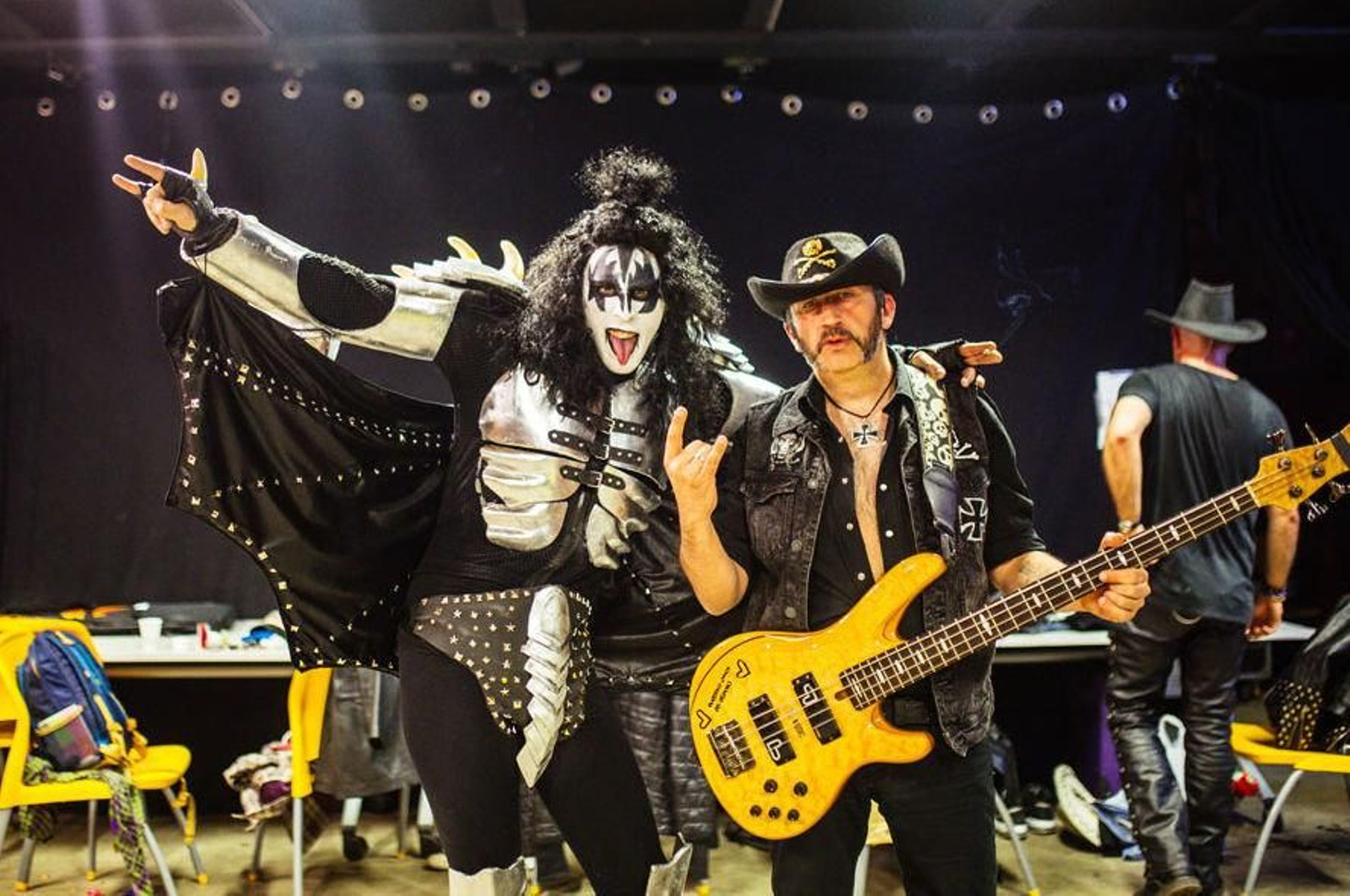 Dos de los intérpretes del espectáculo tributo.