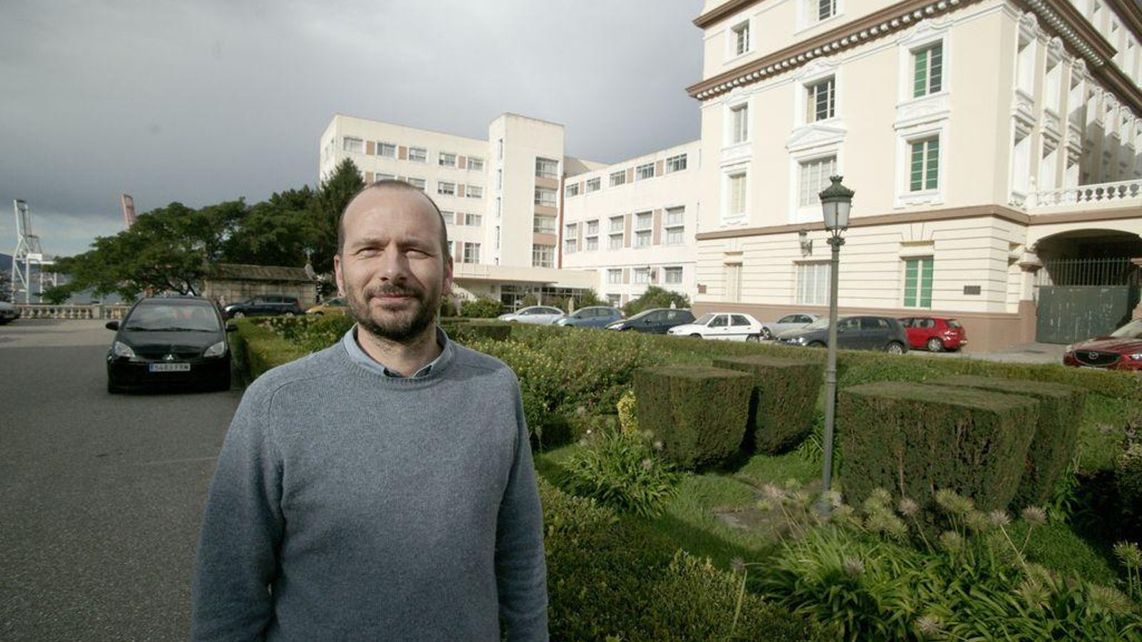 El director, Iván Mirón.