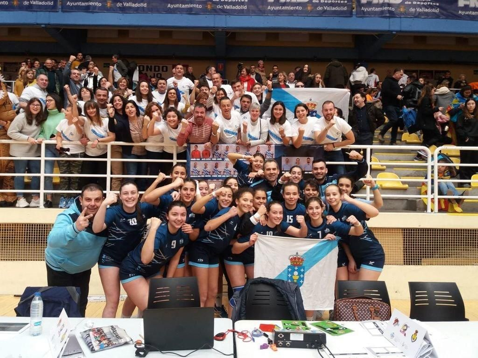 A selección galega cadete disputa hoxe a final do Campionato de España.