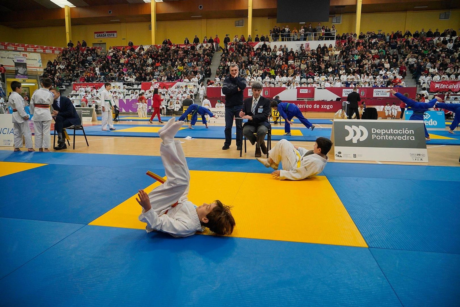 Fiesta del judo en As Travesas.