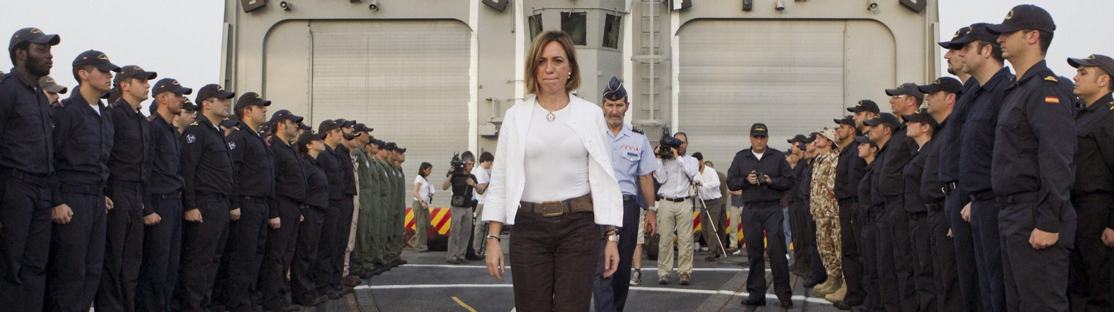 La ex ministra socialista de Defensa Carme Chacón