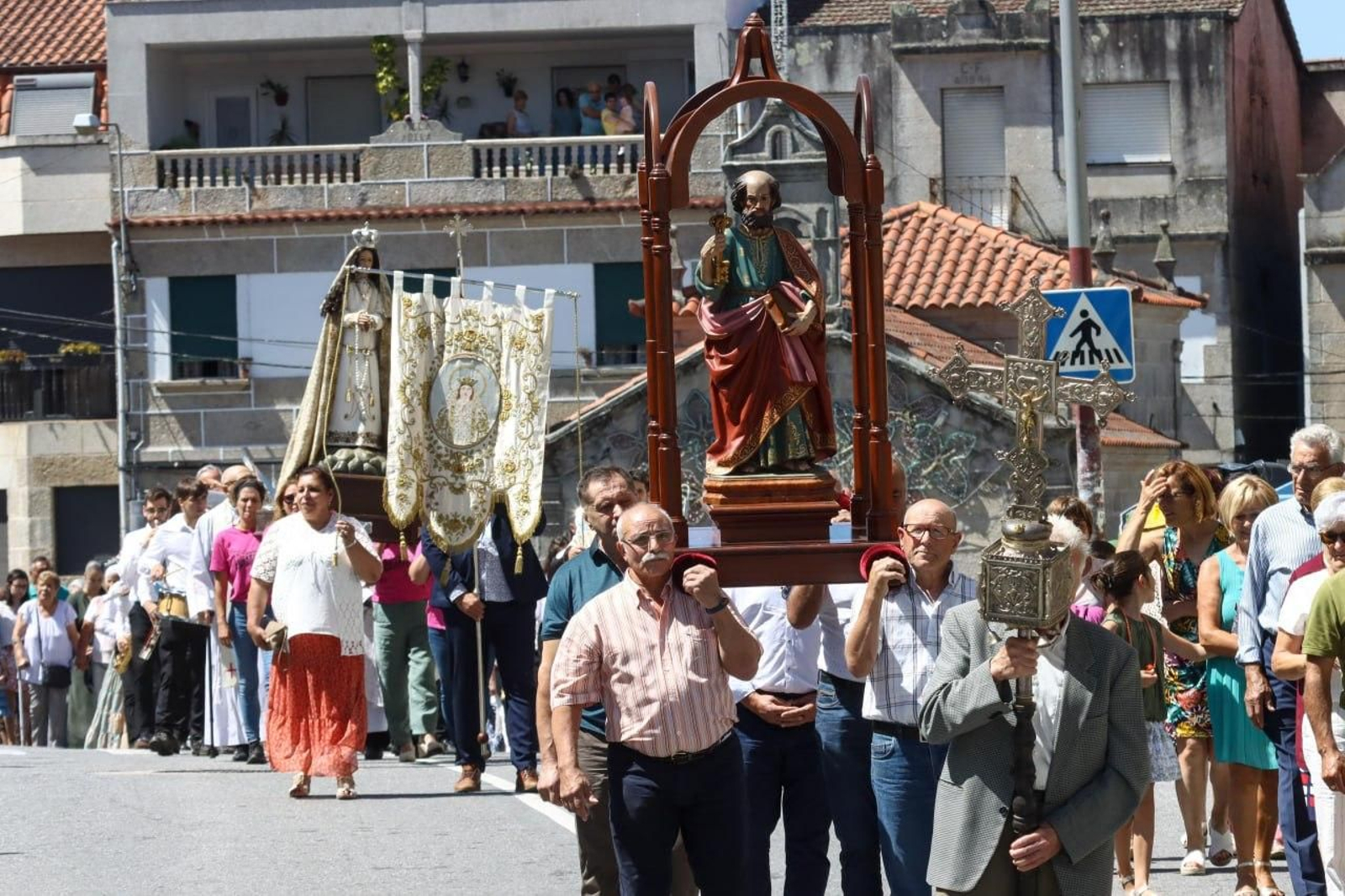 Procesión en Matamá. // Jorge Santomé