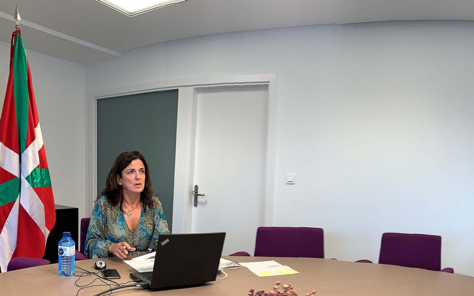 La Consejera de Empleo y Políticas Sociales del Gobierno Vasco, Beatriz Artolazabal