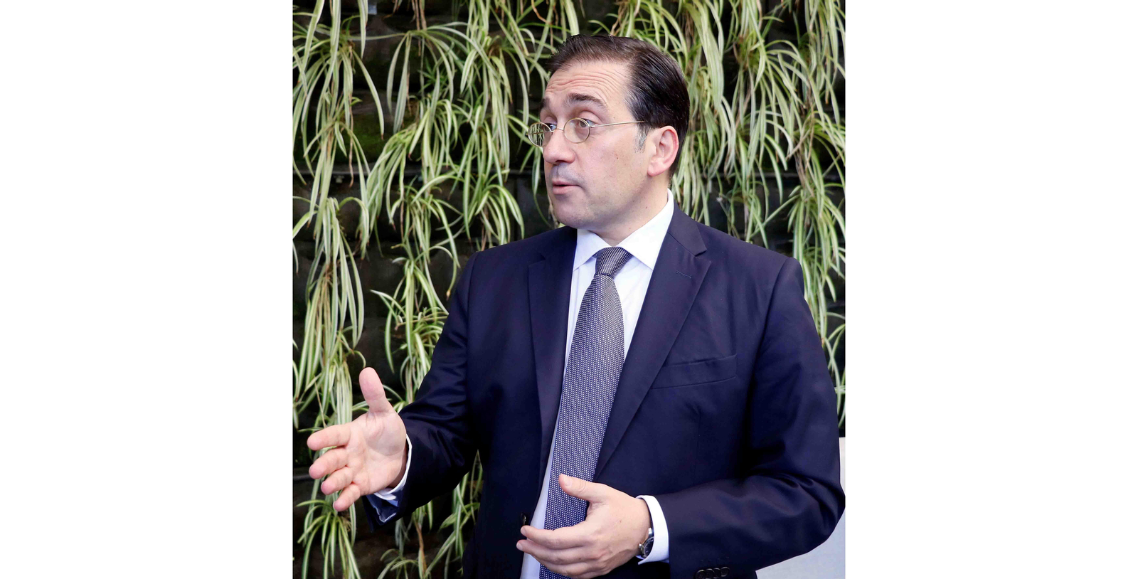 Archivo. El ministro de Asuntos Exteriores de España, José Manuel Albares. EFE/ Humberto Espinoza