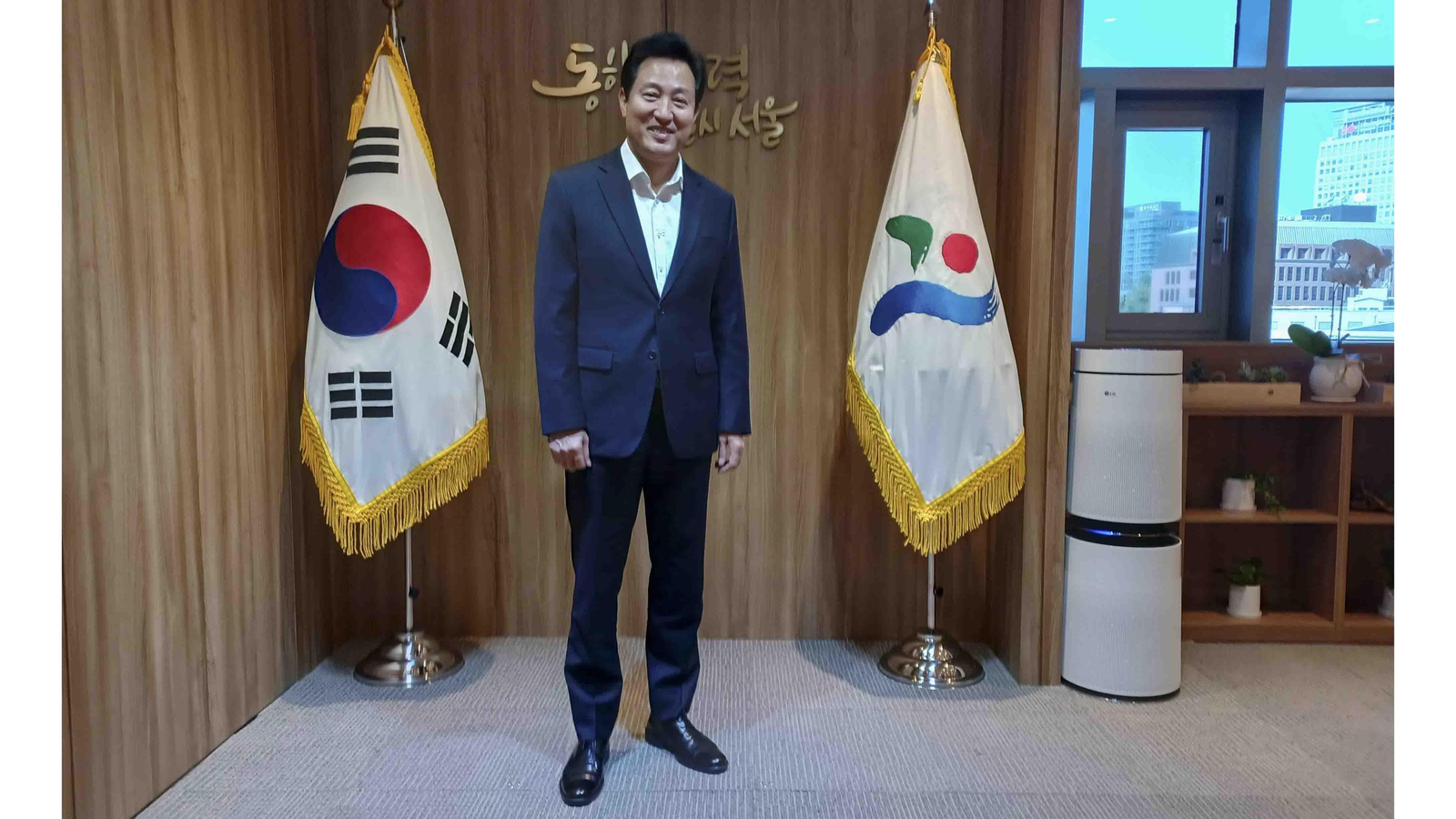 El alcalde de Seúl, Oh Se-hoon. EFE/ Andrés Sánchez Braun