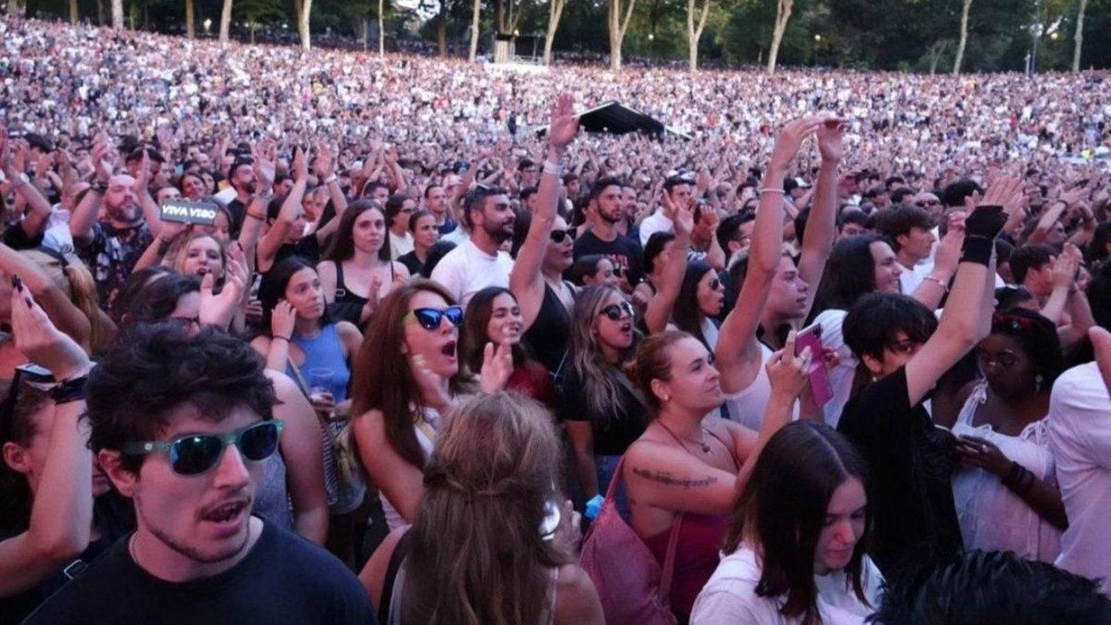 El Auditorio de Castrelos, lleno el verano pasado antes del concierto de David Guetta.