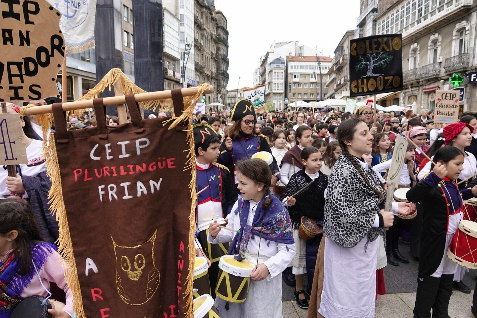 Celebración de la Reconquistiña en Vigo.