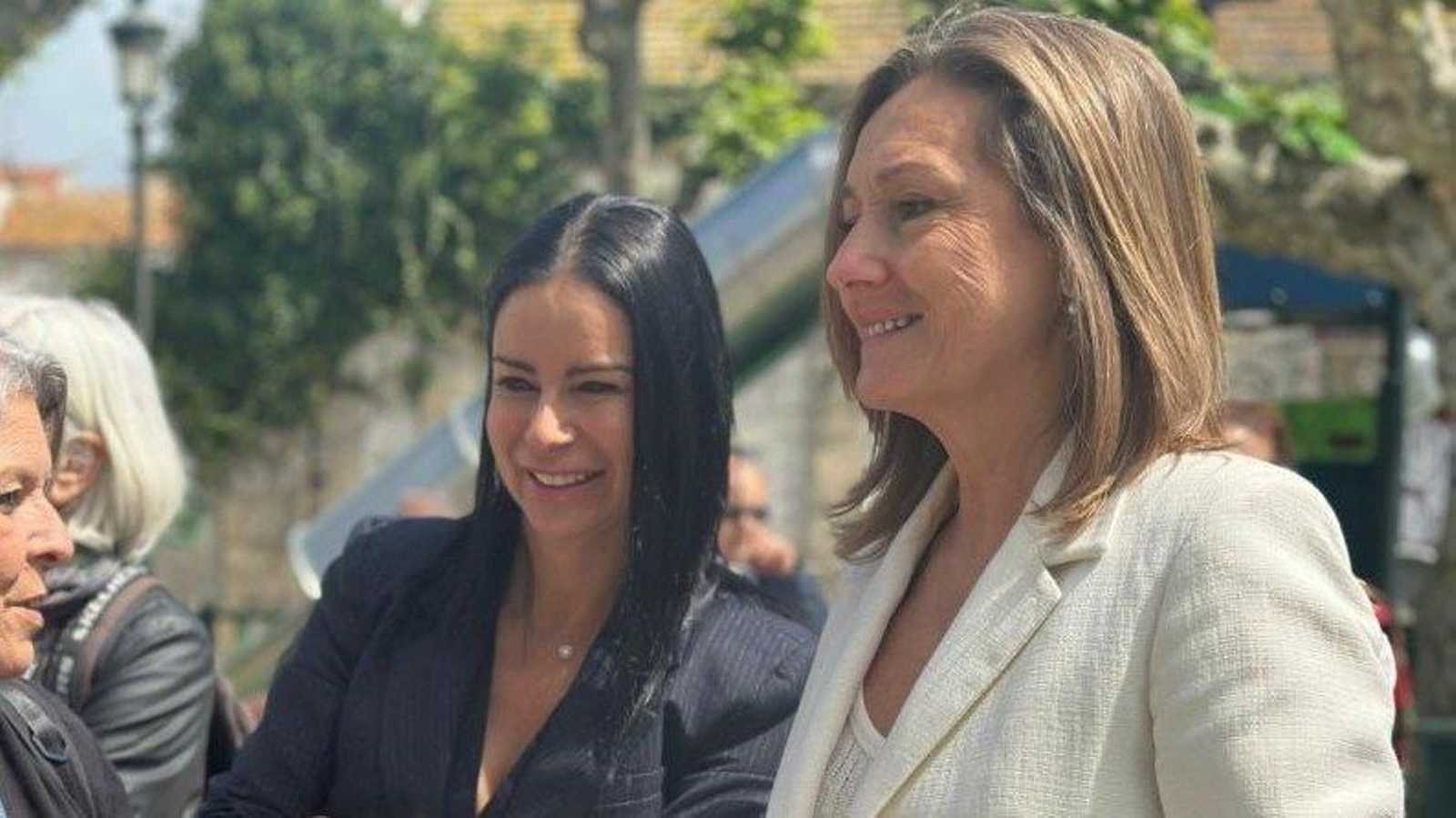 Patricia García y Luisa Sánchez, concejalas del PP.