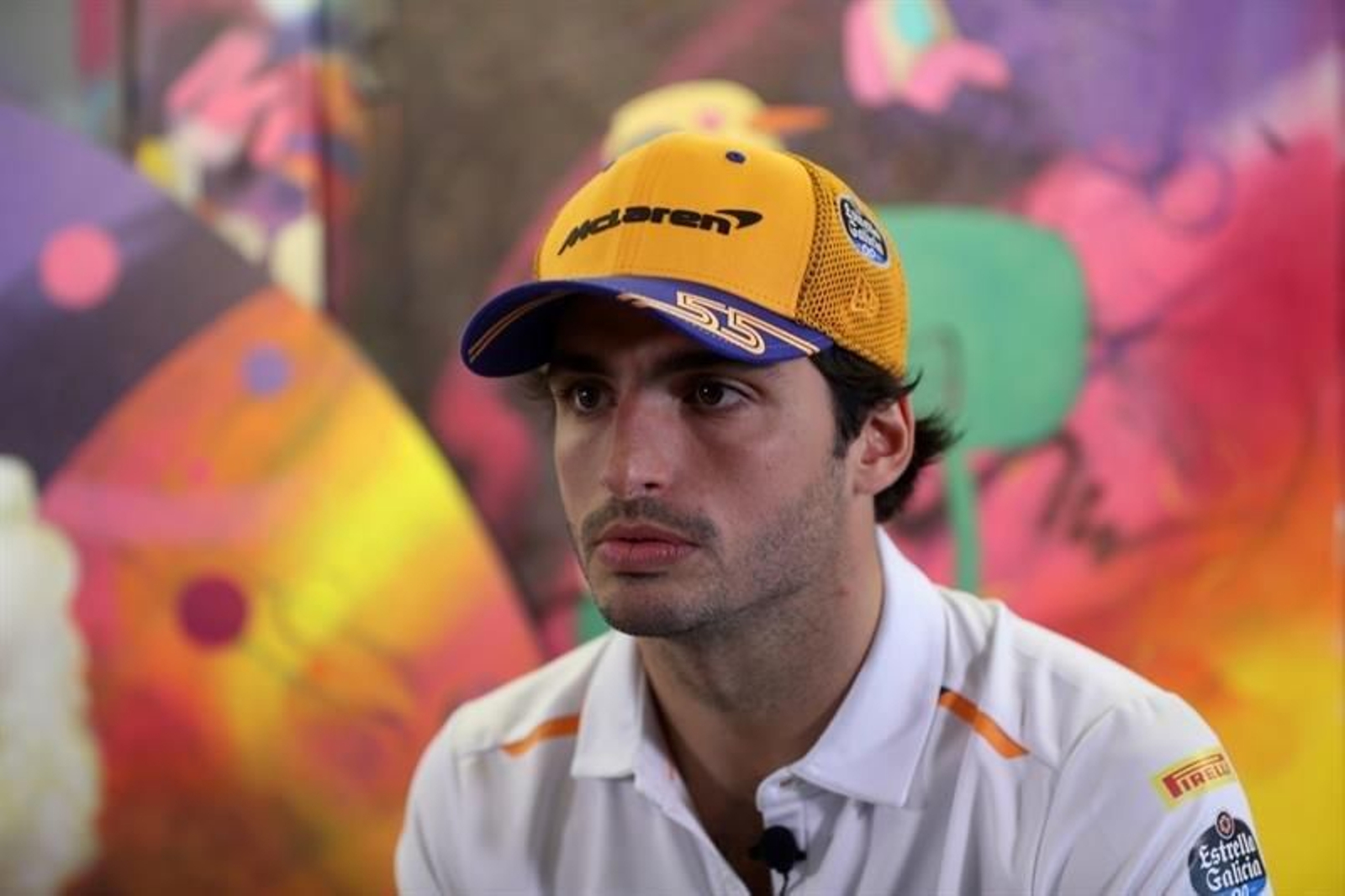 El piloto español Carlos Sainz, de la escudería McLaren
