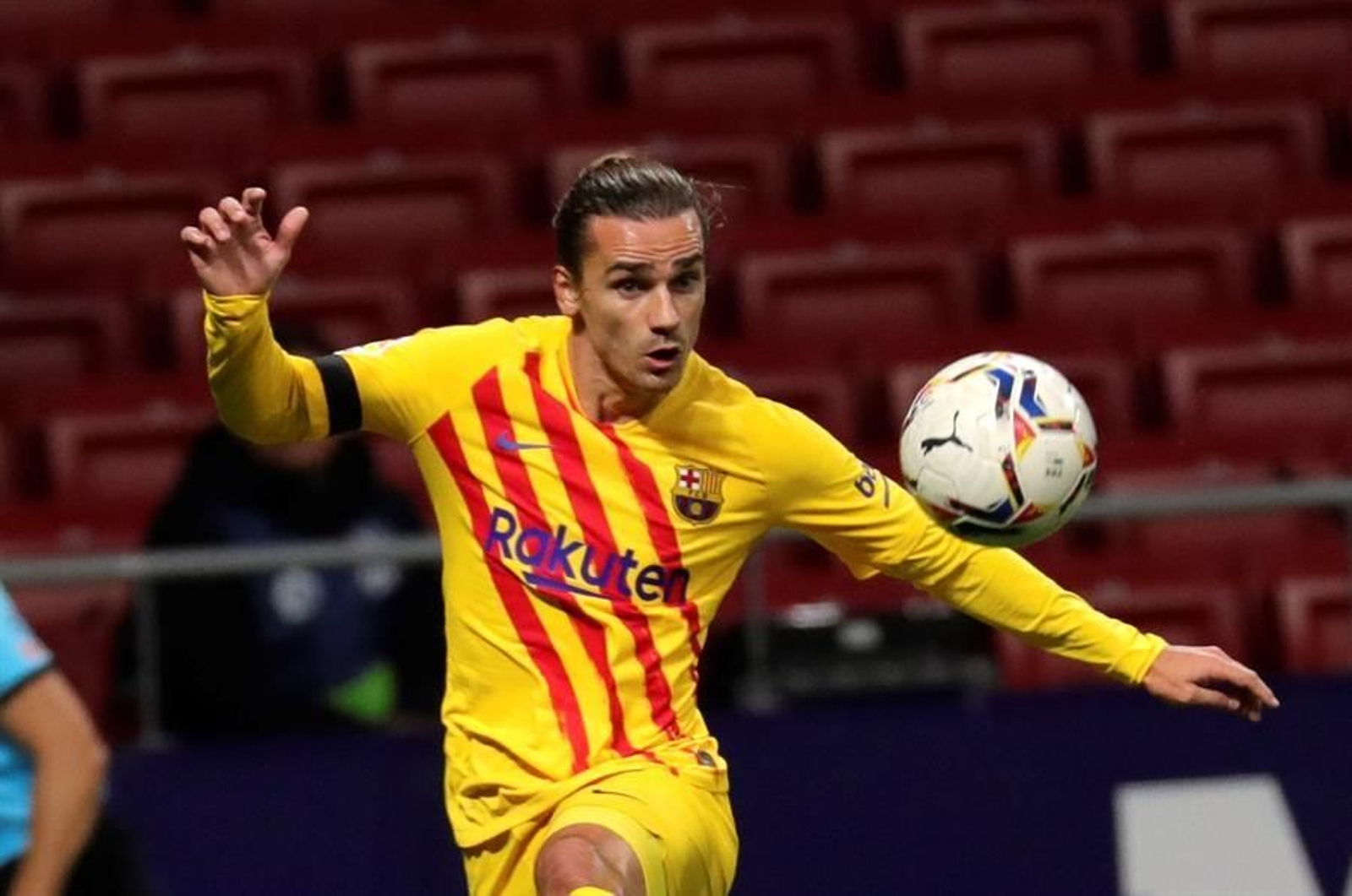 El delantero francés del FC Barcelona, Antoine Griezmann