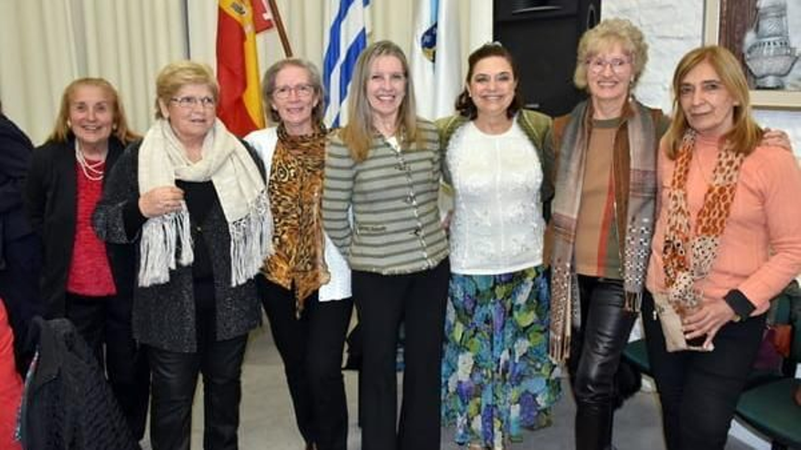Imagen de la celebración del 58º aniversario del Patronato da Cultura Galega en la capital uruguaya