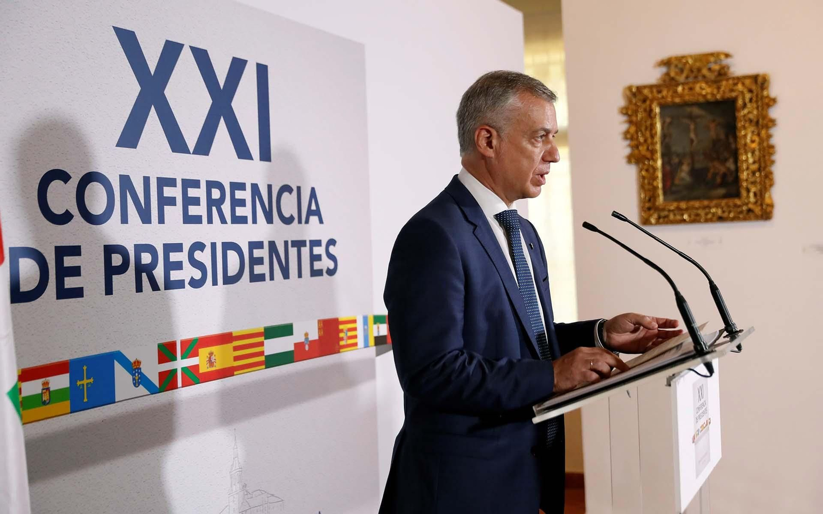 El lehendakari en funciones, Iñigo Urkullu. EFE/ Chema Moya