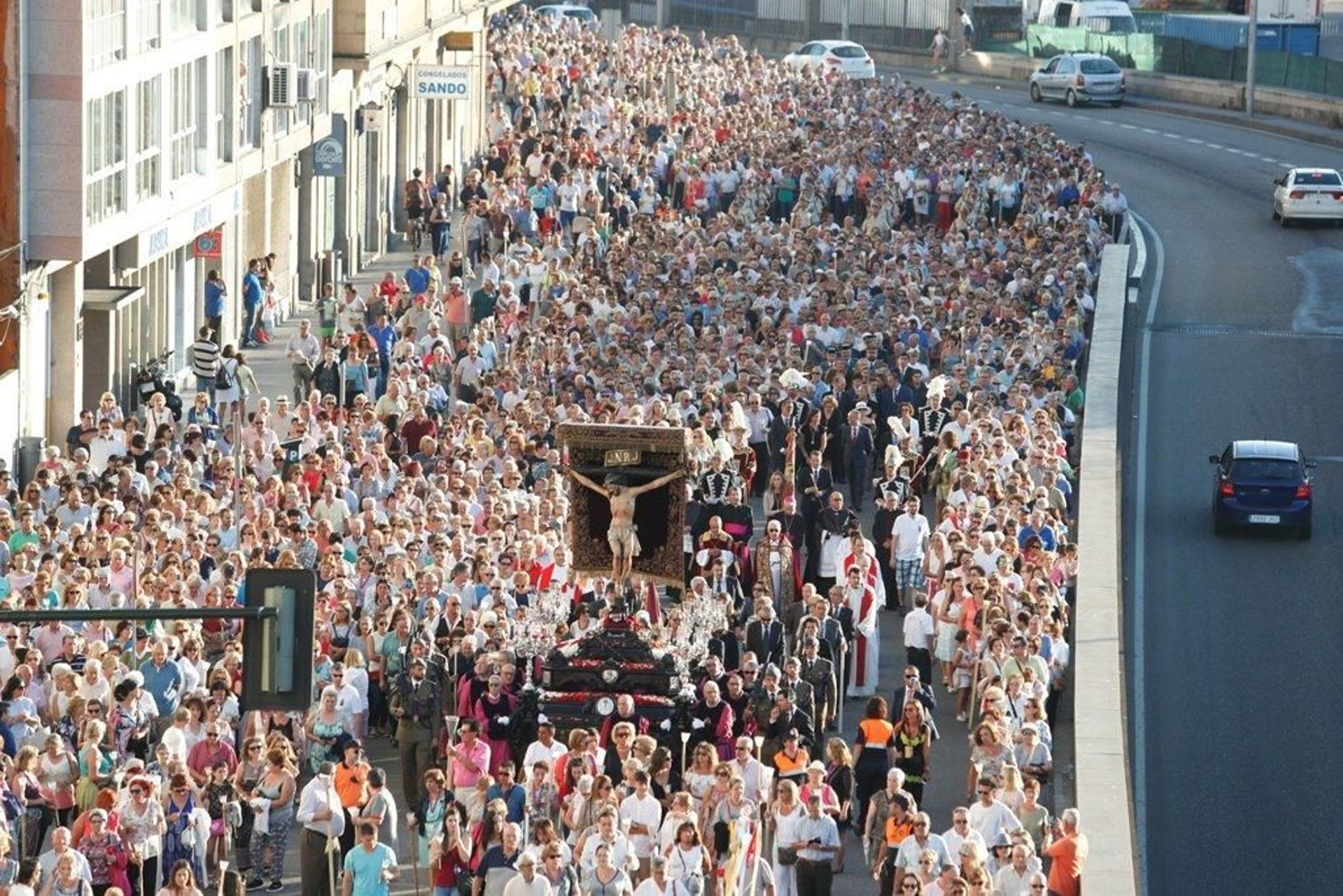La procesión del Cristo foto JV Landín 076