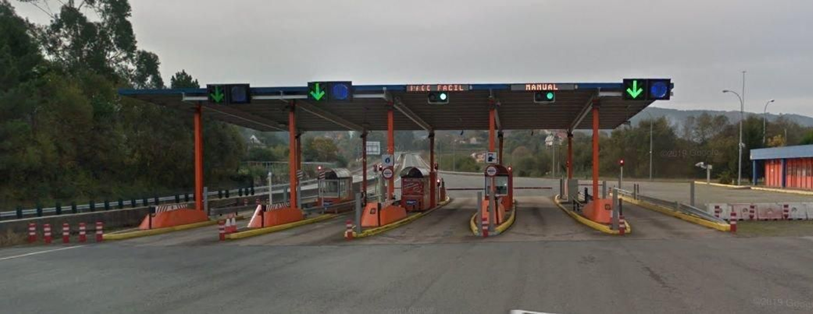 Peaje en la AG-57 (Val Miñor)