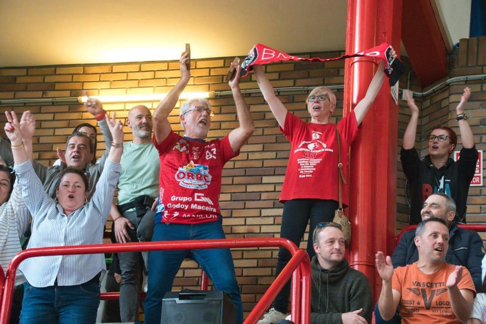 Celebración del Porriño.