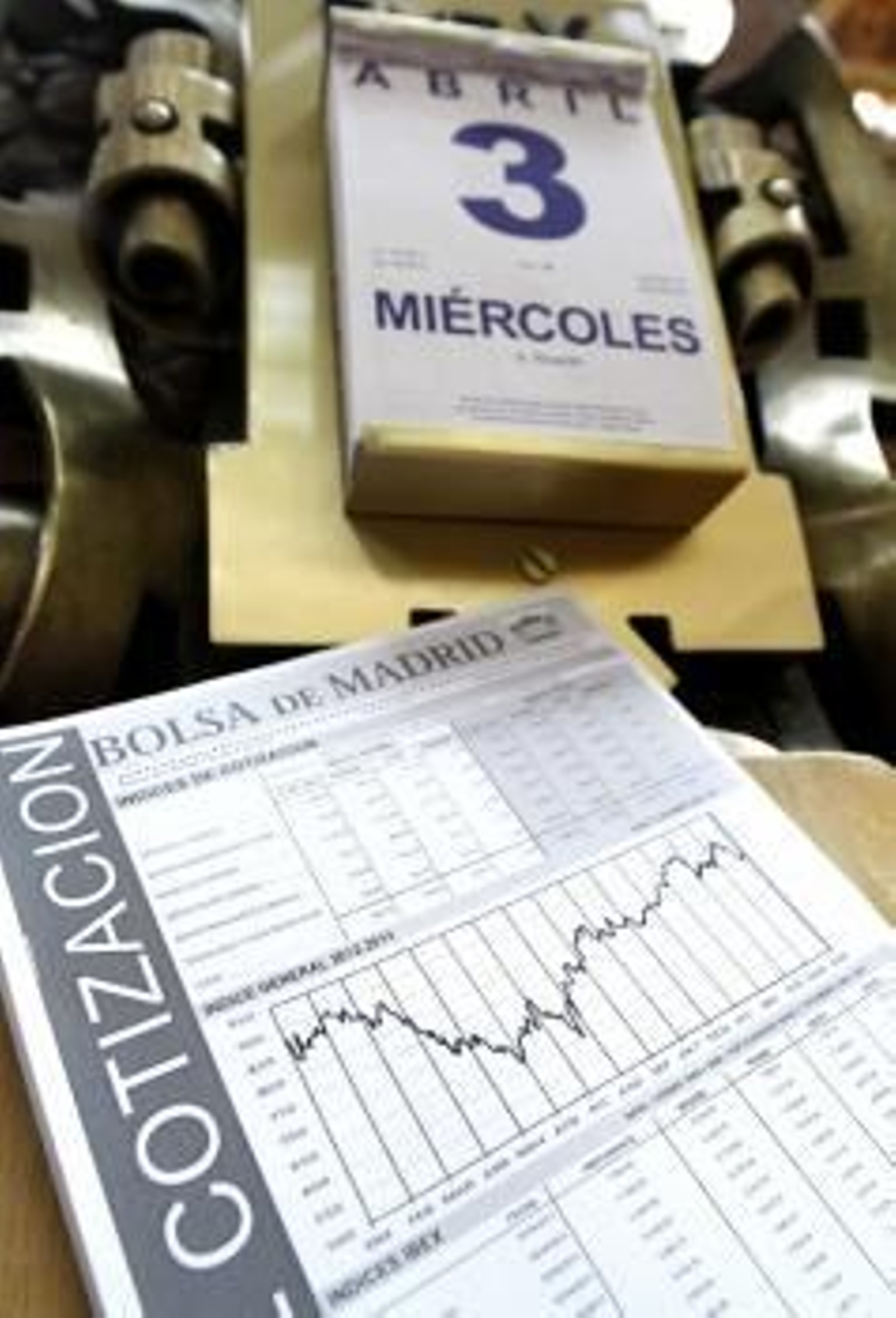 Panel de cotización en la Bolsa de Madrid del Ibex 35 (Foto: EFE)