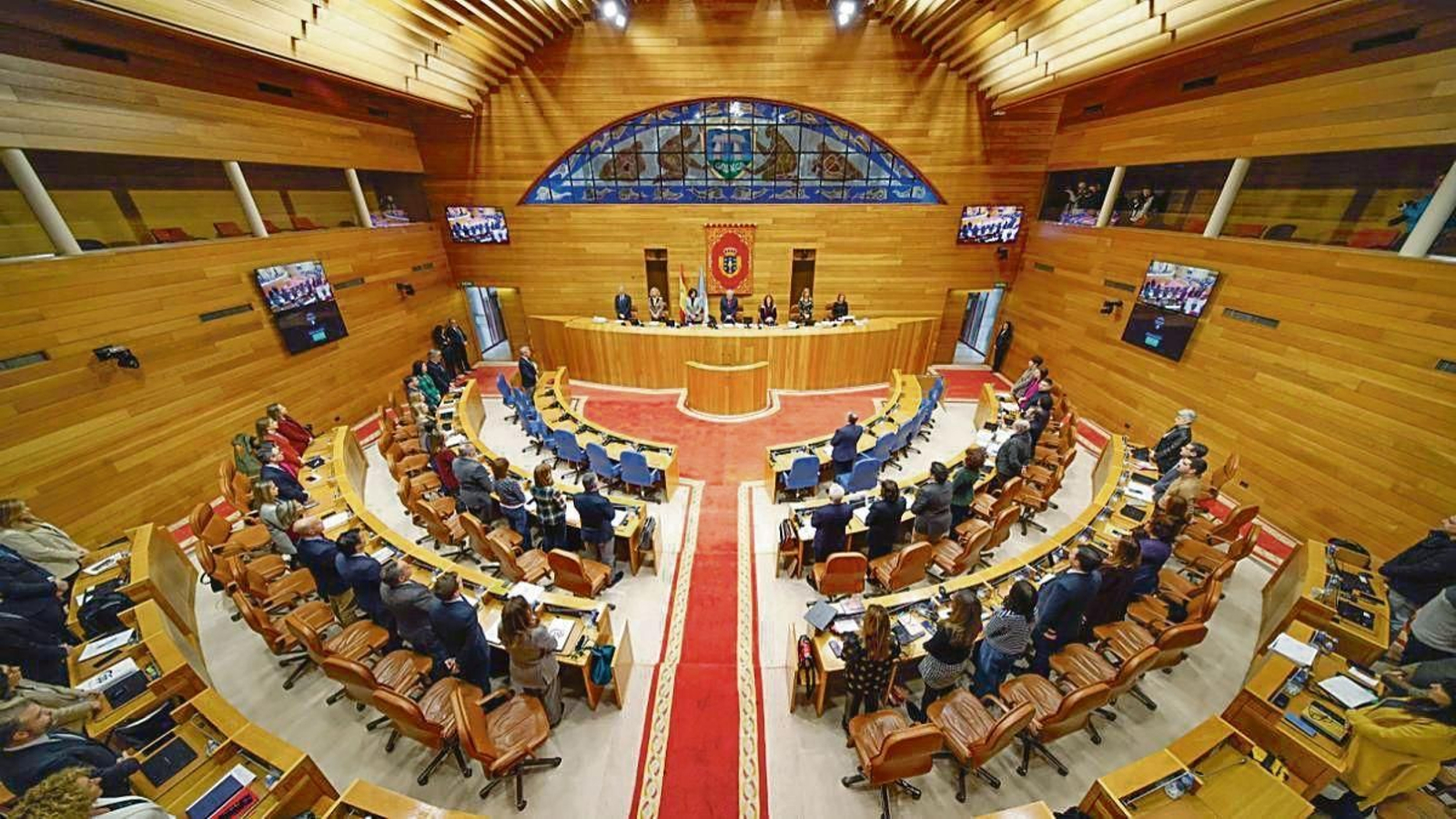 Sesión en el Parlamento de Galicia durante la presente legislatura.
