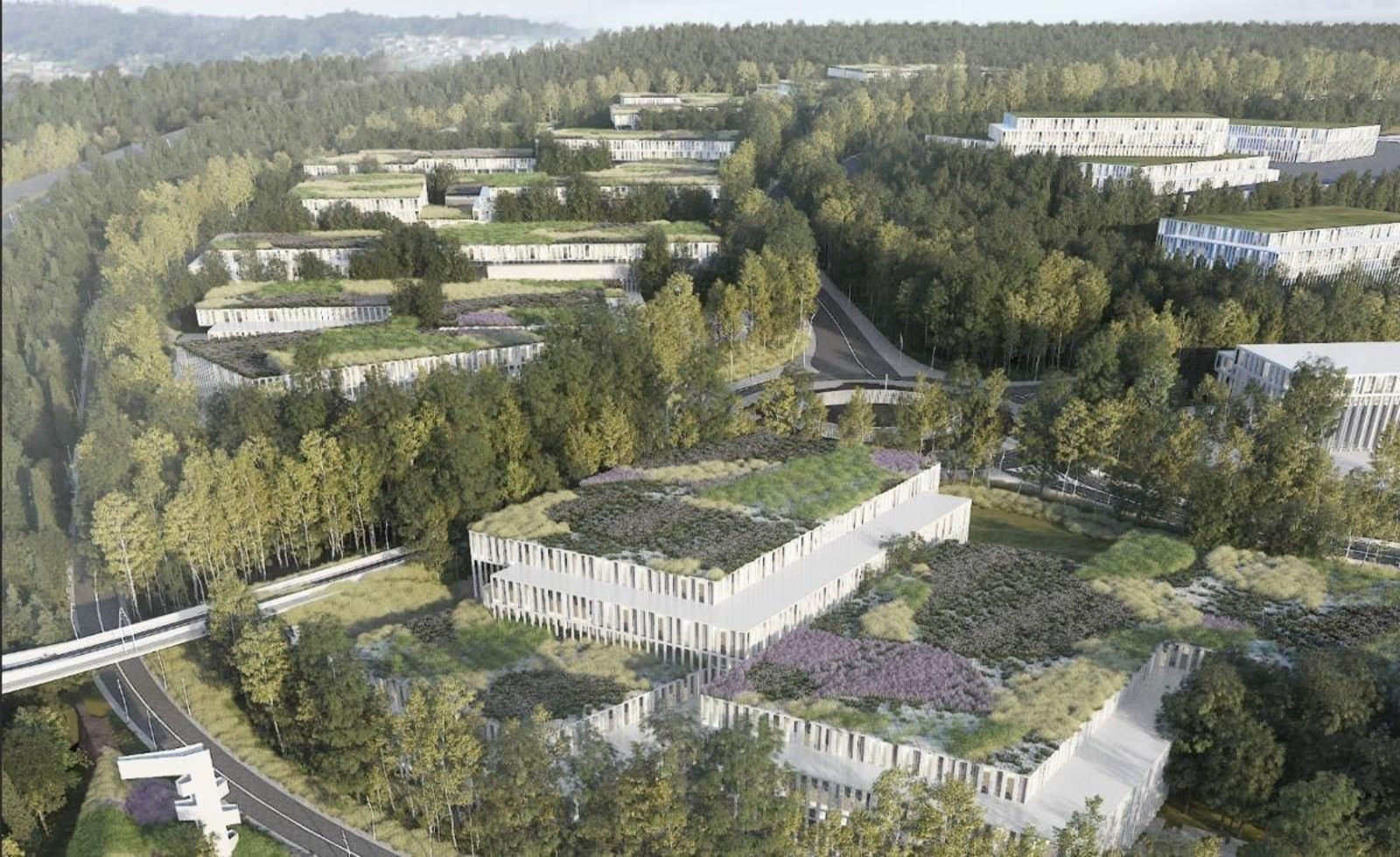 La ampliación del Parque Tecnológico o Parque Comercial, tal como quedaría finalmente.