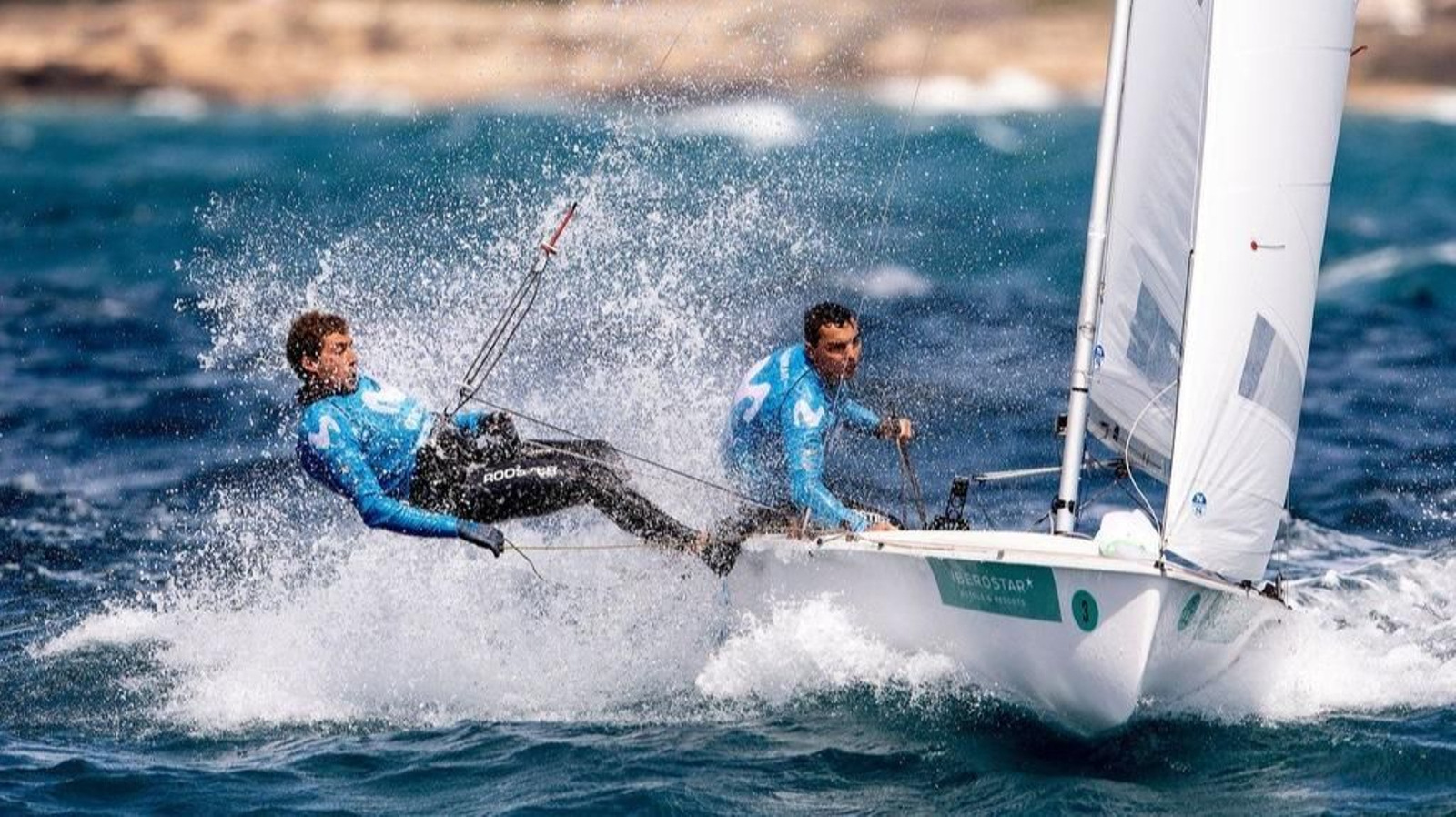 Nico Rodríguez (i) y Jordi Xammar todavía no pueden entrenar juntos.