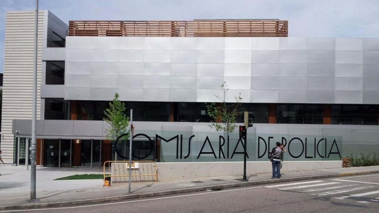 La Comisaría de la Policía Nacional en Vigo, situada en la calle Álvaro Cunqueiro.