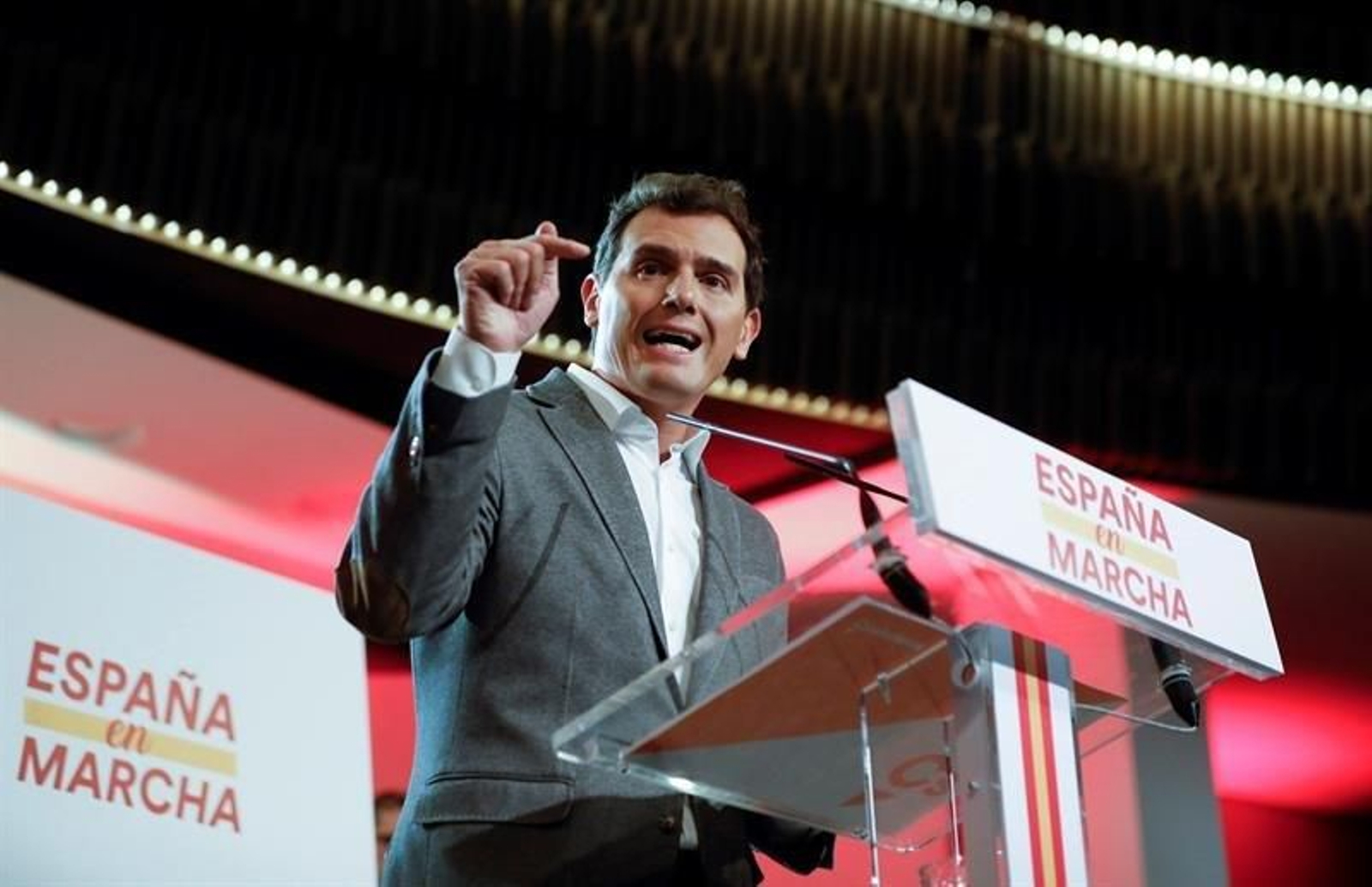 El líder de Ciudadanos, Albert Rivera