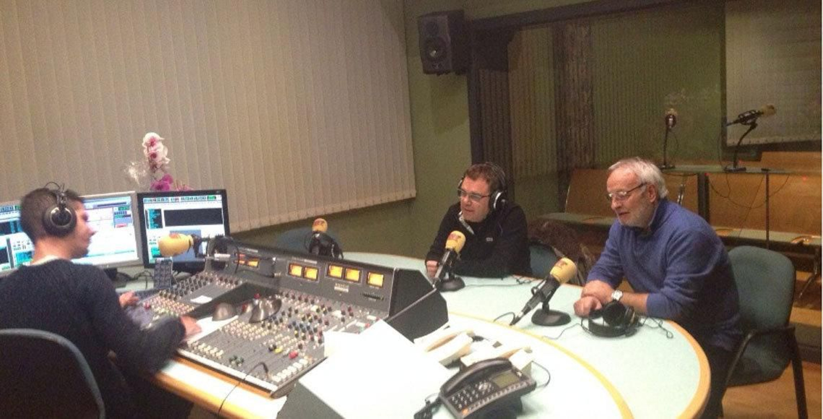 El showman ourensano Xosé Manuel Piñeiro, en su última visita a "Lonxe da Terra".