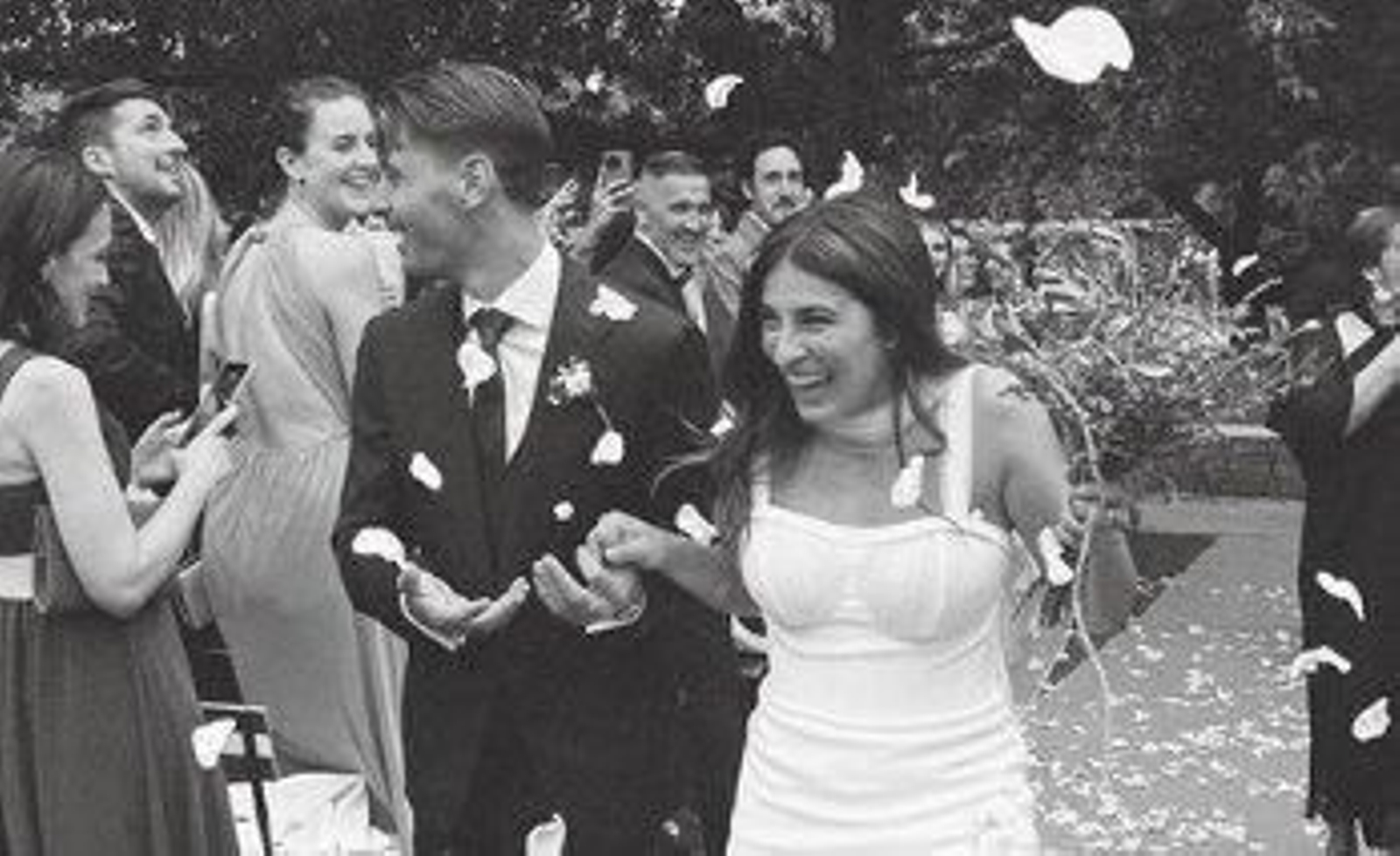 Kavin Vázquez y su mujer recién casados. // Instagram