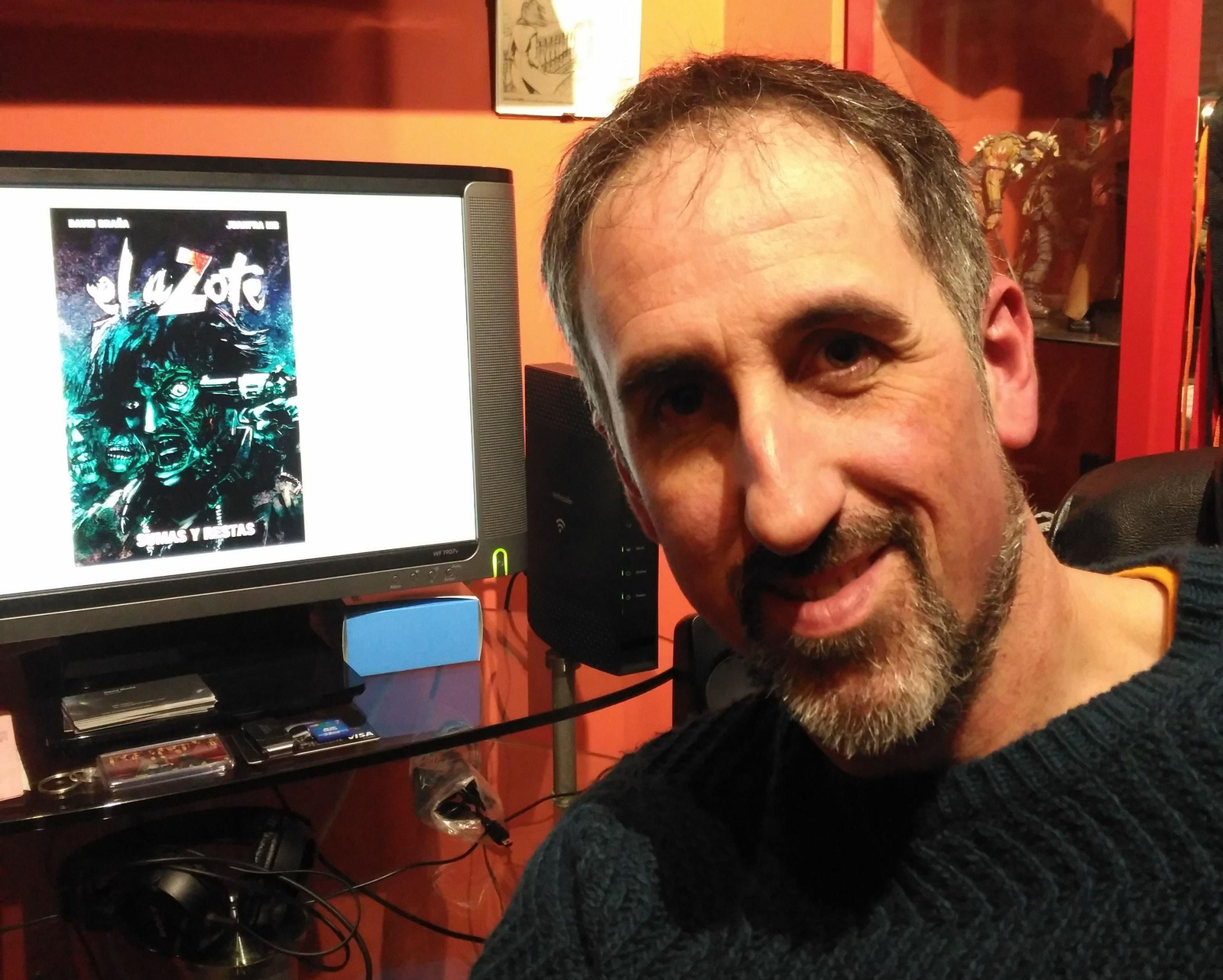 David Braña ja firmado con una editorial canadiense.