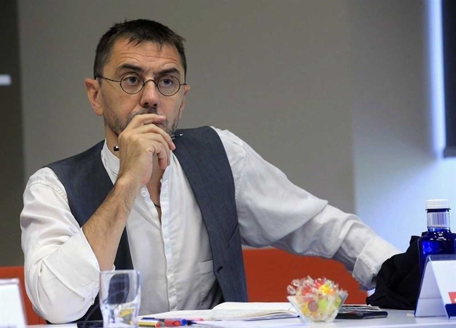 Juan Carlos Monedero, fundador de Podemos.