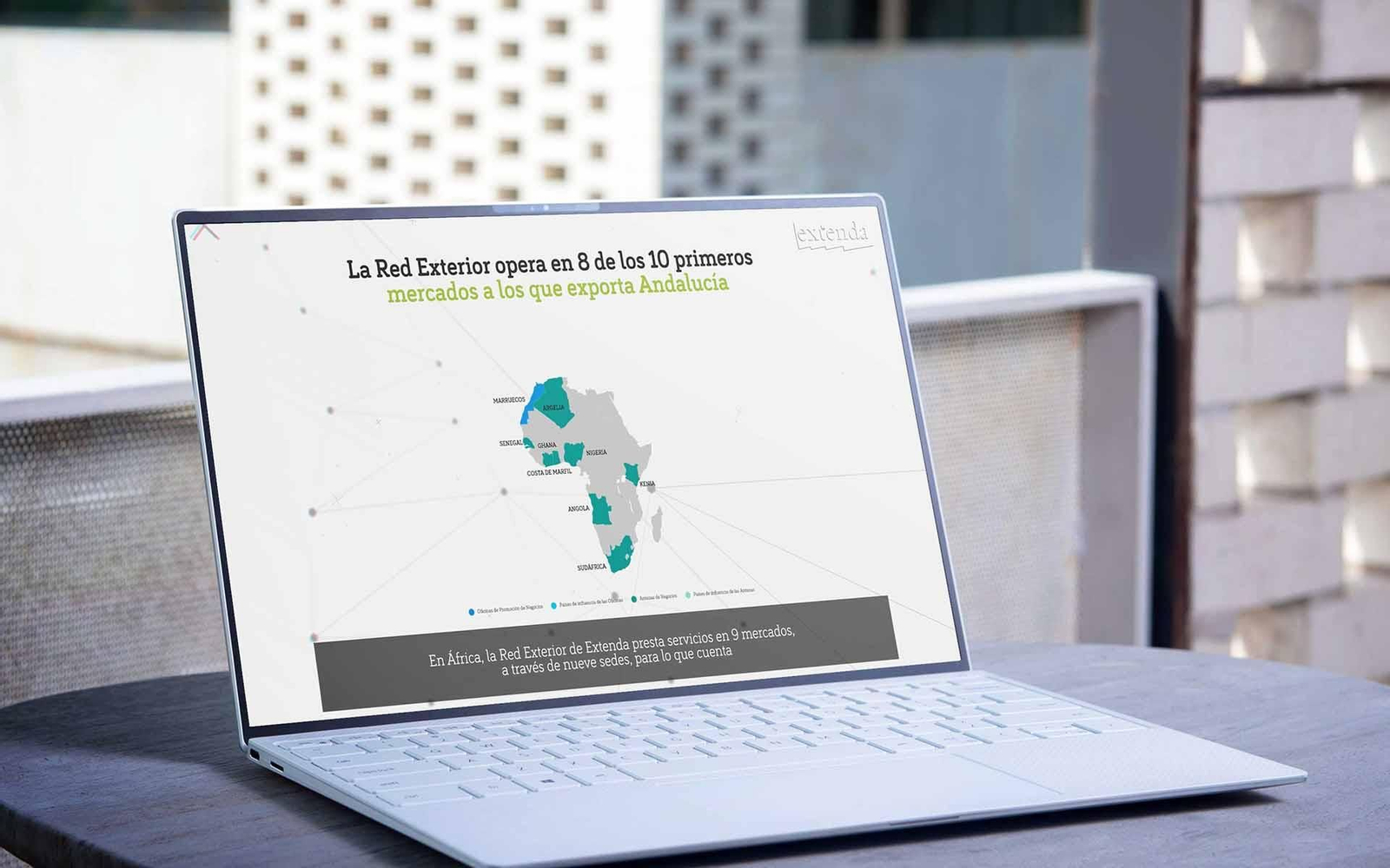 Andalucía Extenfa África web