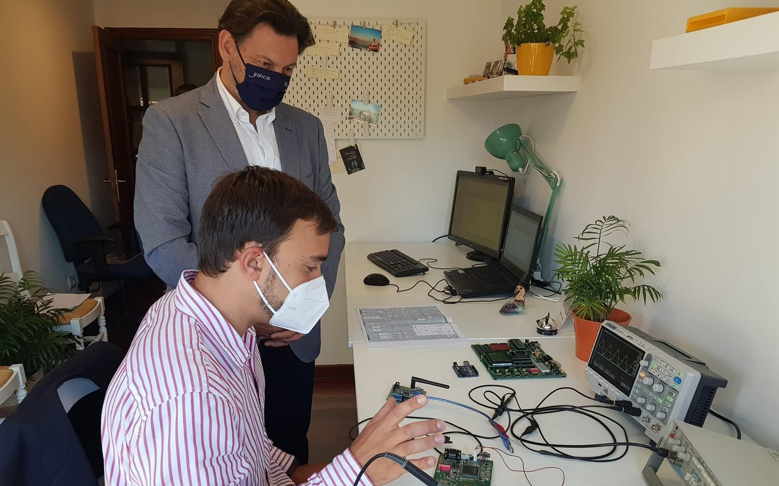 Un gallego retornado apoyado por la Xunta crea un proyecto que desarrolla "Sistemas Inteligentes Integrados", base de la Industria 4.0