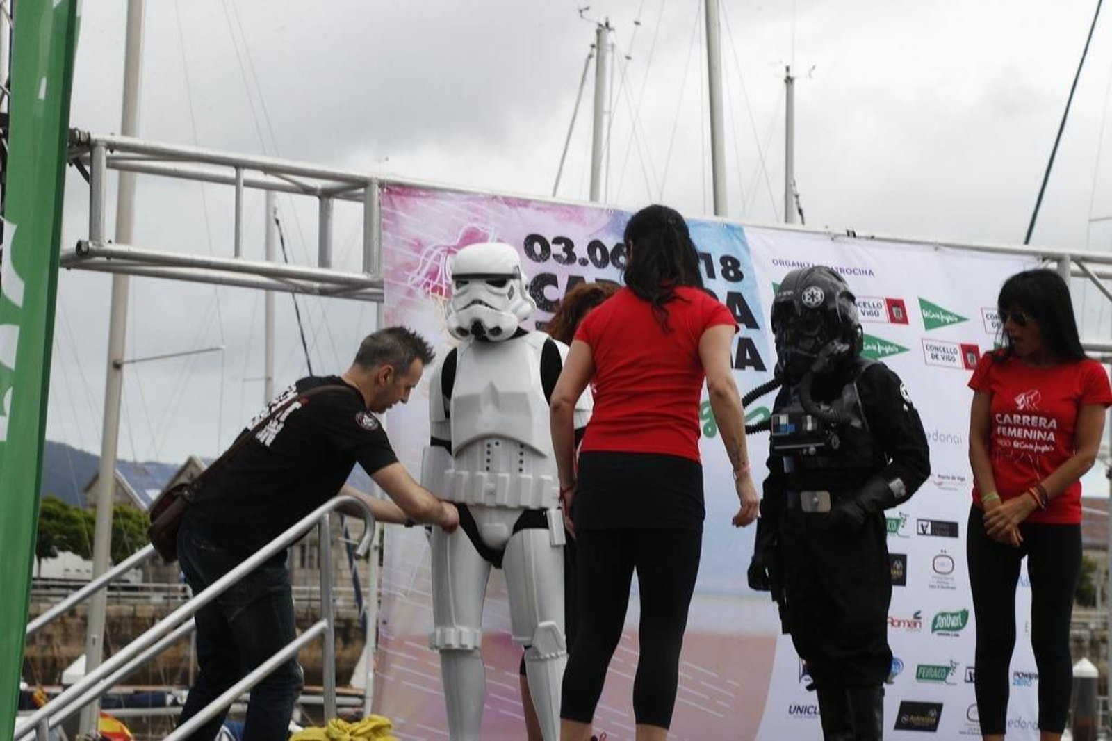 La Legion 501 de Star War, siempre solidaria