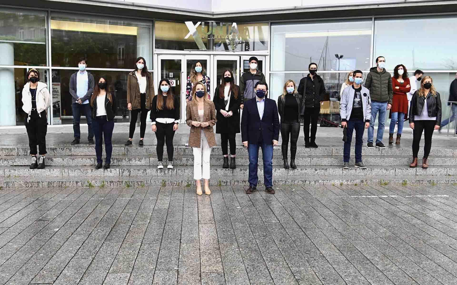 Imagen del encuentro en la sede de la Delegación de la Xunta en la ciudad olívica