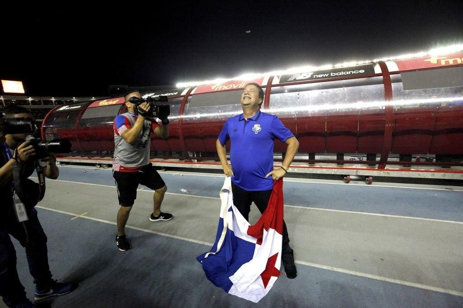 El seleccionador de Panamá.