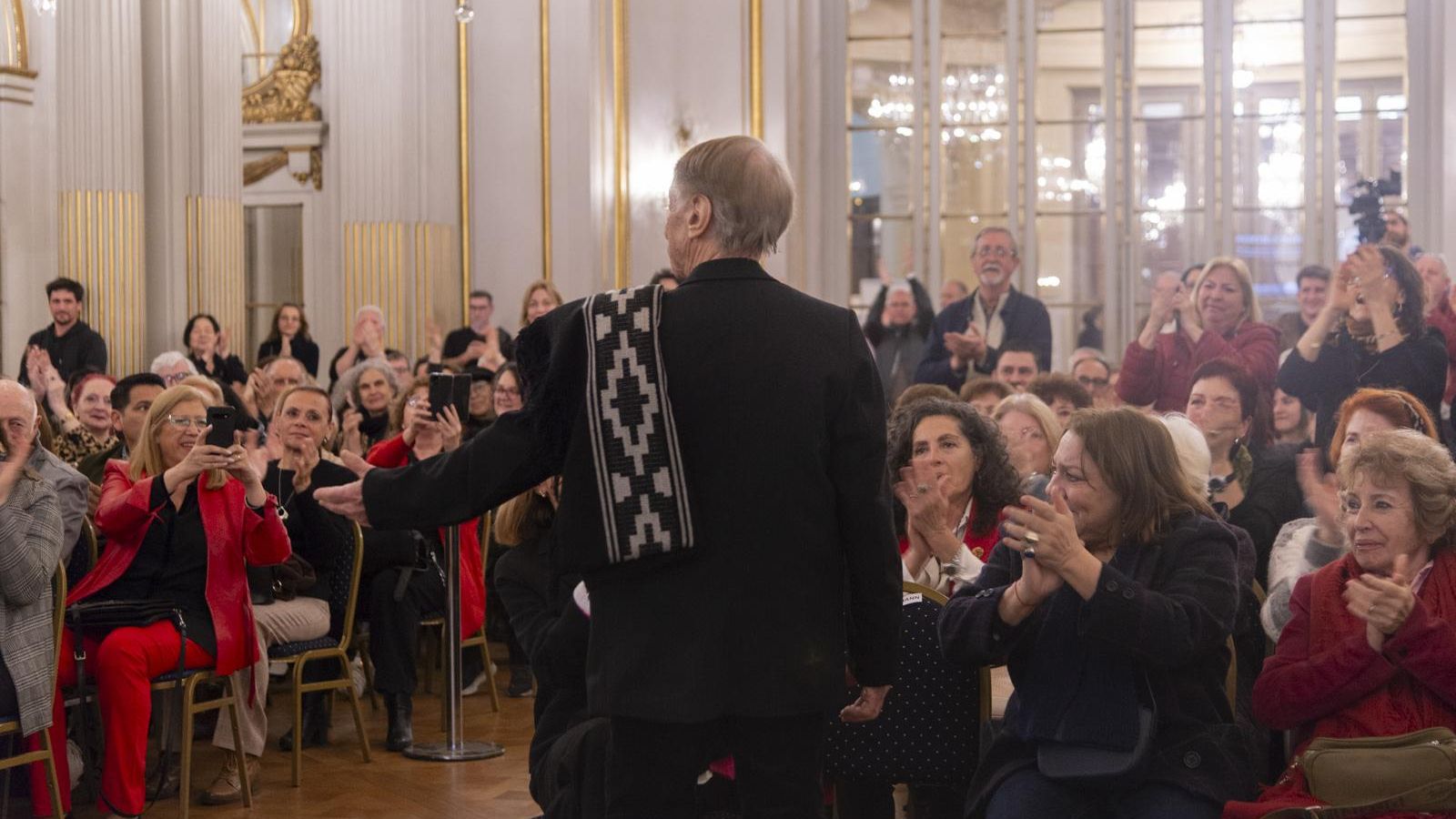 Josè Z. al ingresar al acto