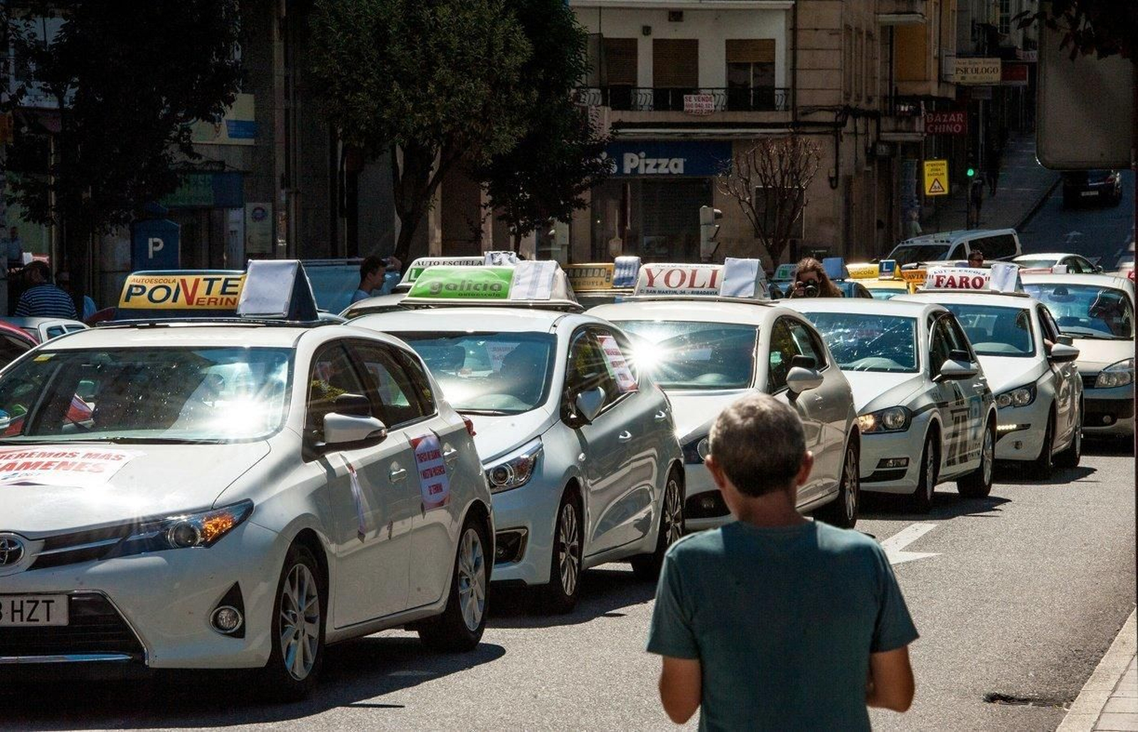 Imagen de uno de los paros de estos cinco meses