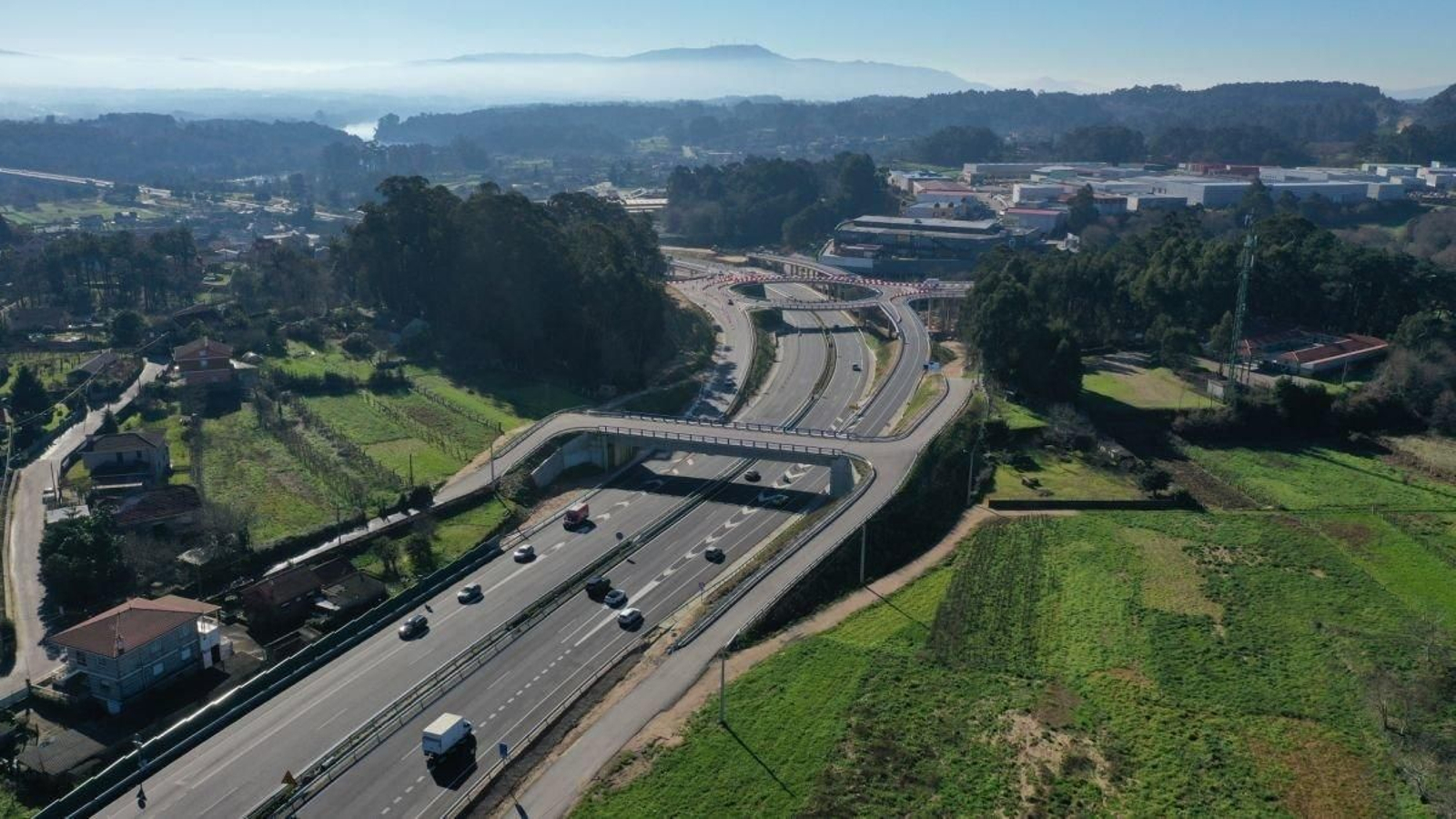 Esta semana se inauguró un nuevo tramo próximo al polígono de Areas.