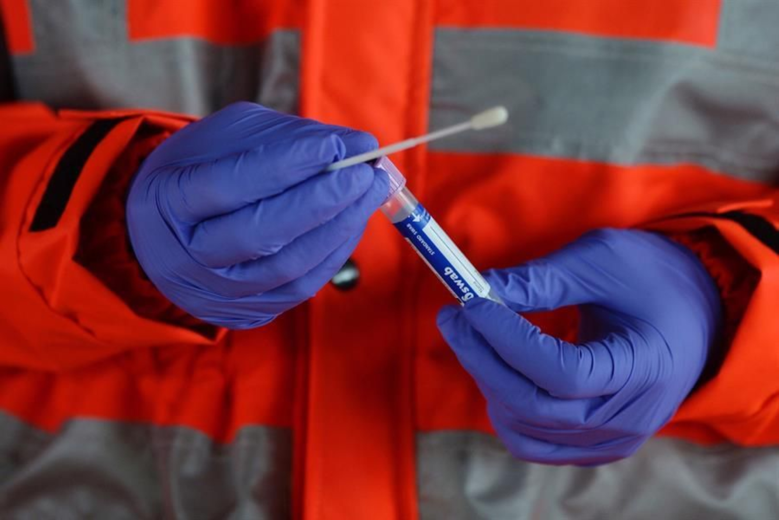 Toma de muestras “Covid-Auto” para la posterior realización de test PCR de detección del coronavirus