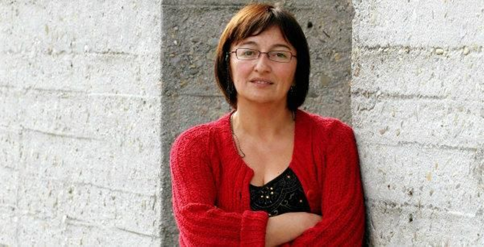 La diputada de En Marea encargada de presentar esta propuesta, Ánxeles Cuña.