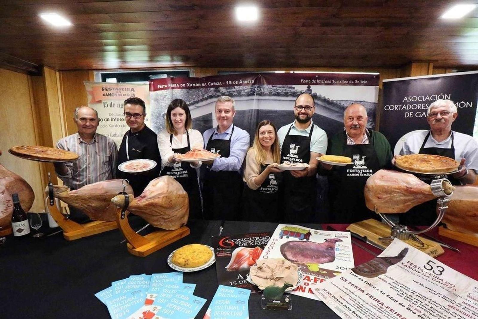 A la fiesta emblemática y única dedicada al Jamón, A Cañiza suma ahora la del 'Cocido'.