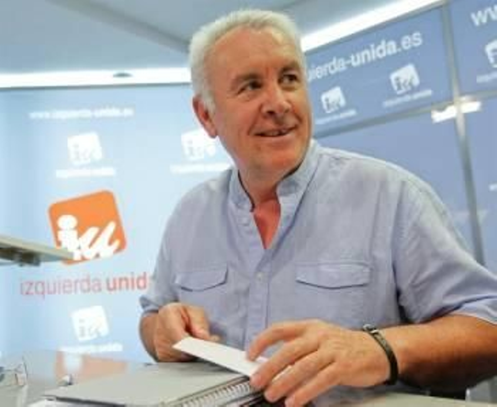 El coordinador general de IU, Cayo Lara. Foto: EFE