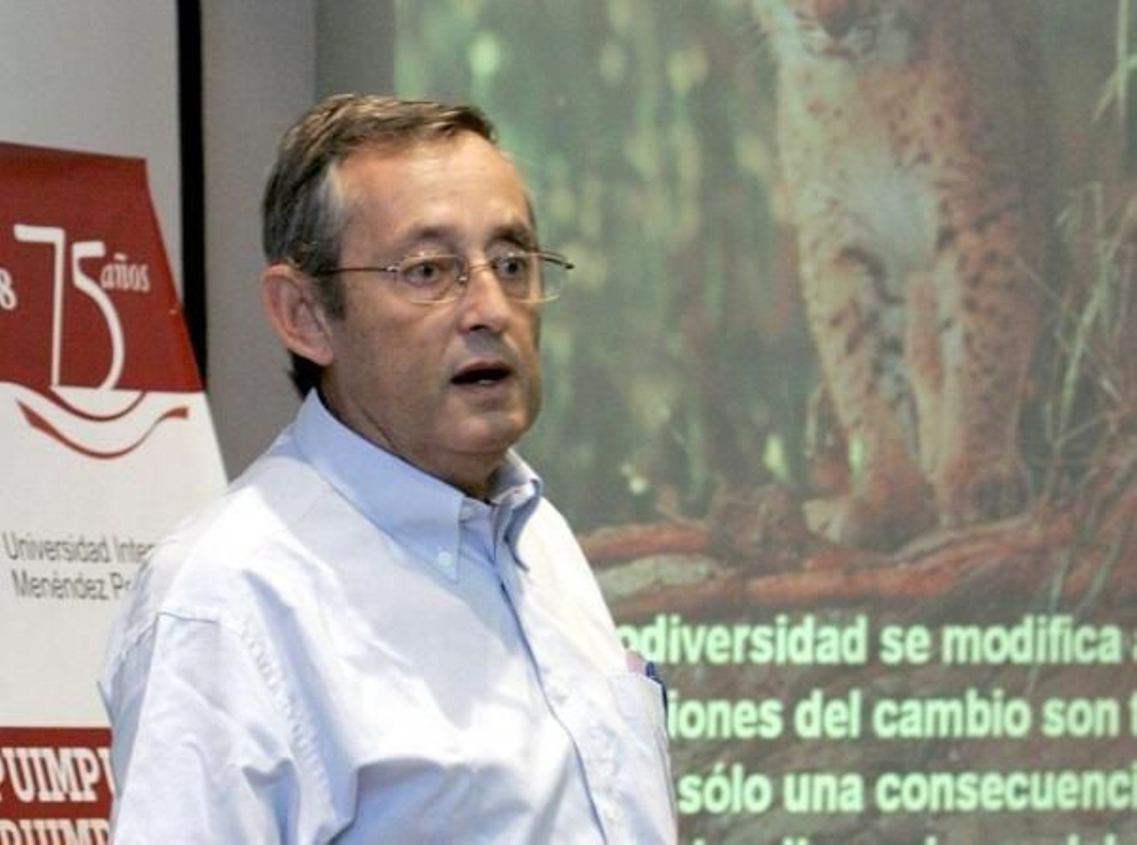 El doctor en biología y profesor de investigador del CSIC Miguel Delibes de Castro. (Foto: X.Rey)