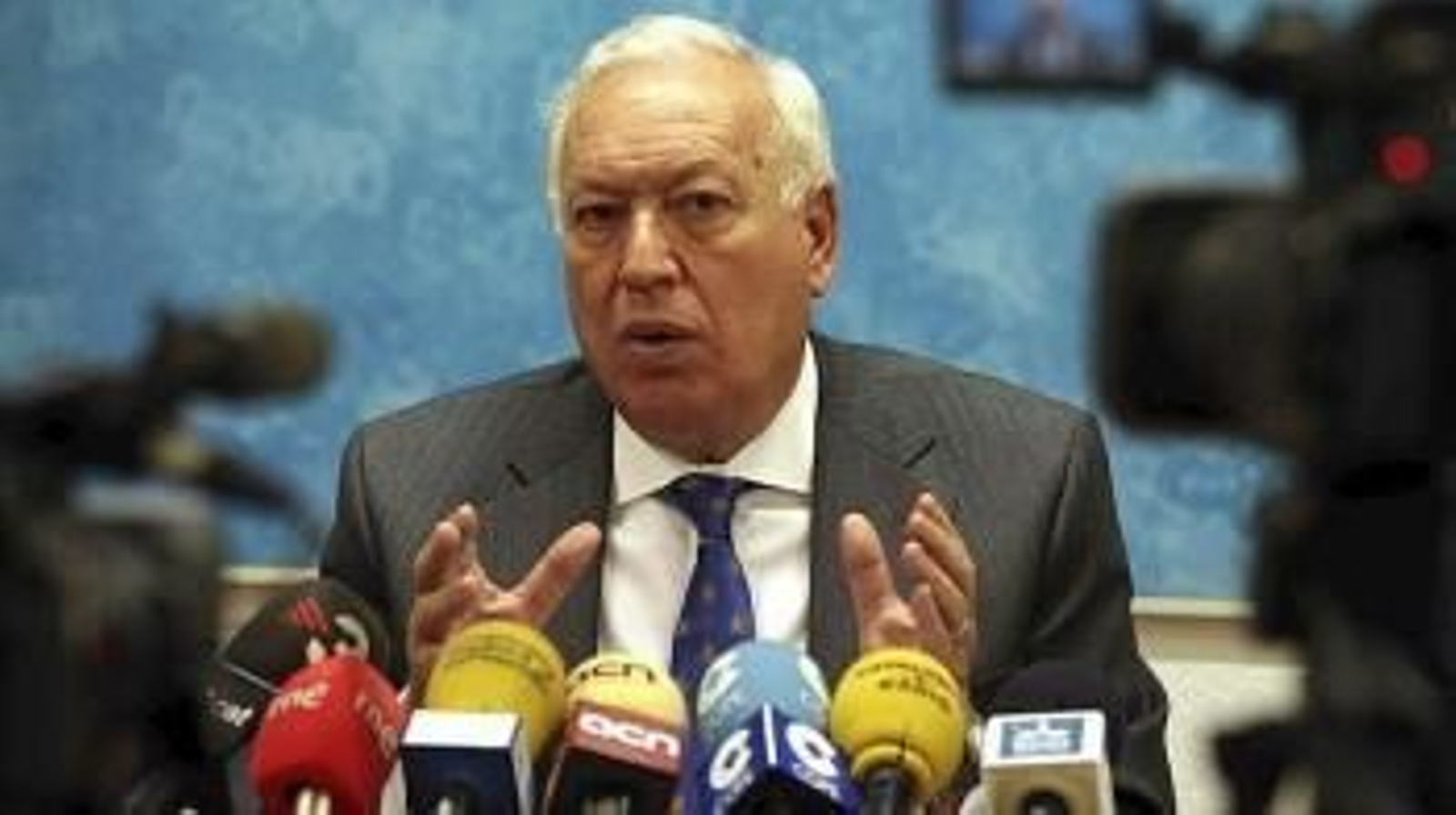 El ministro de Asuntos Exteriores y de Cooperación, José Manuel García-Margallo