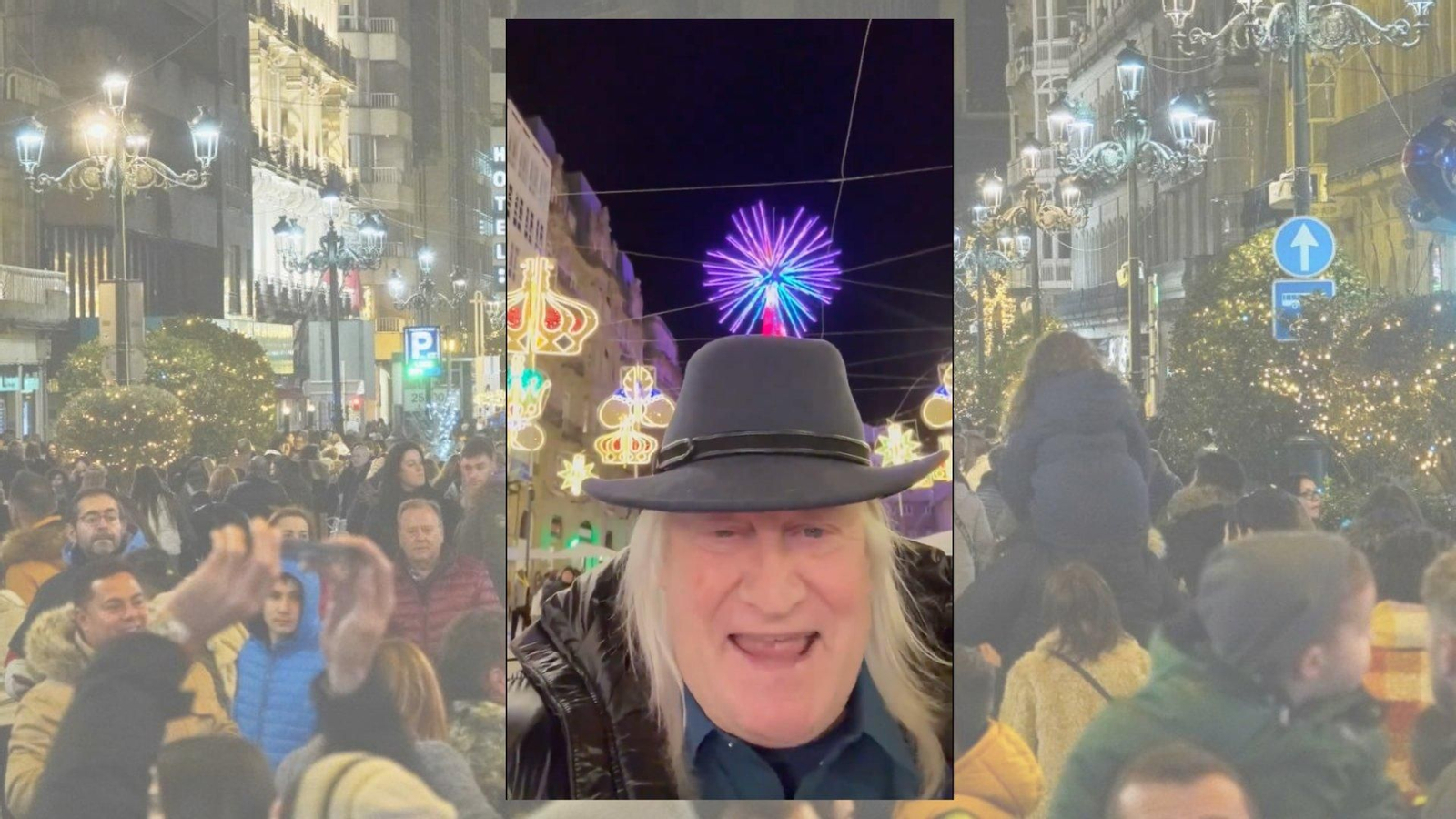 El actor de doblaje, Charles Martinet, en Vigo.