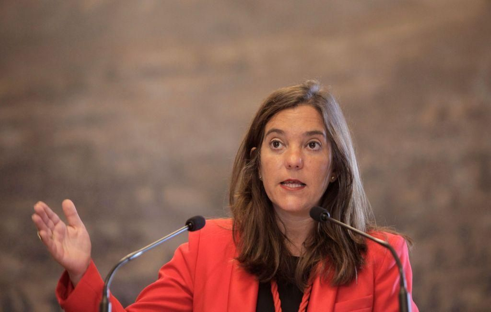 La alcaldesa de A Coruña, Inés Rey, explica su postura en la polémica.
