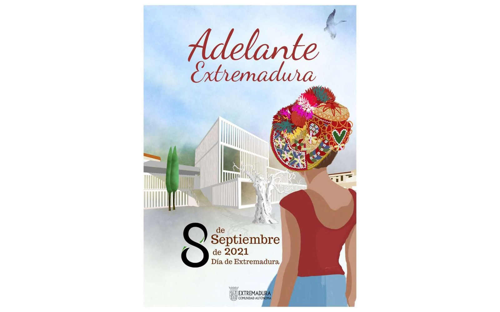 Cartel del Dia de Extremadura 2021